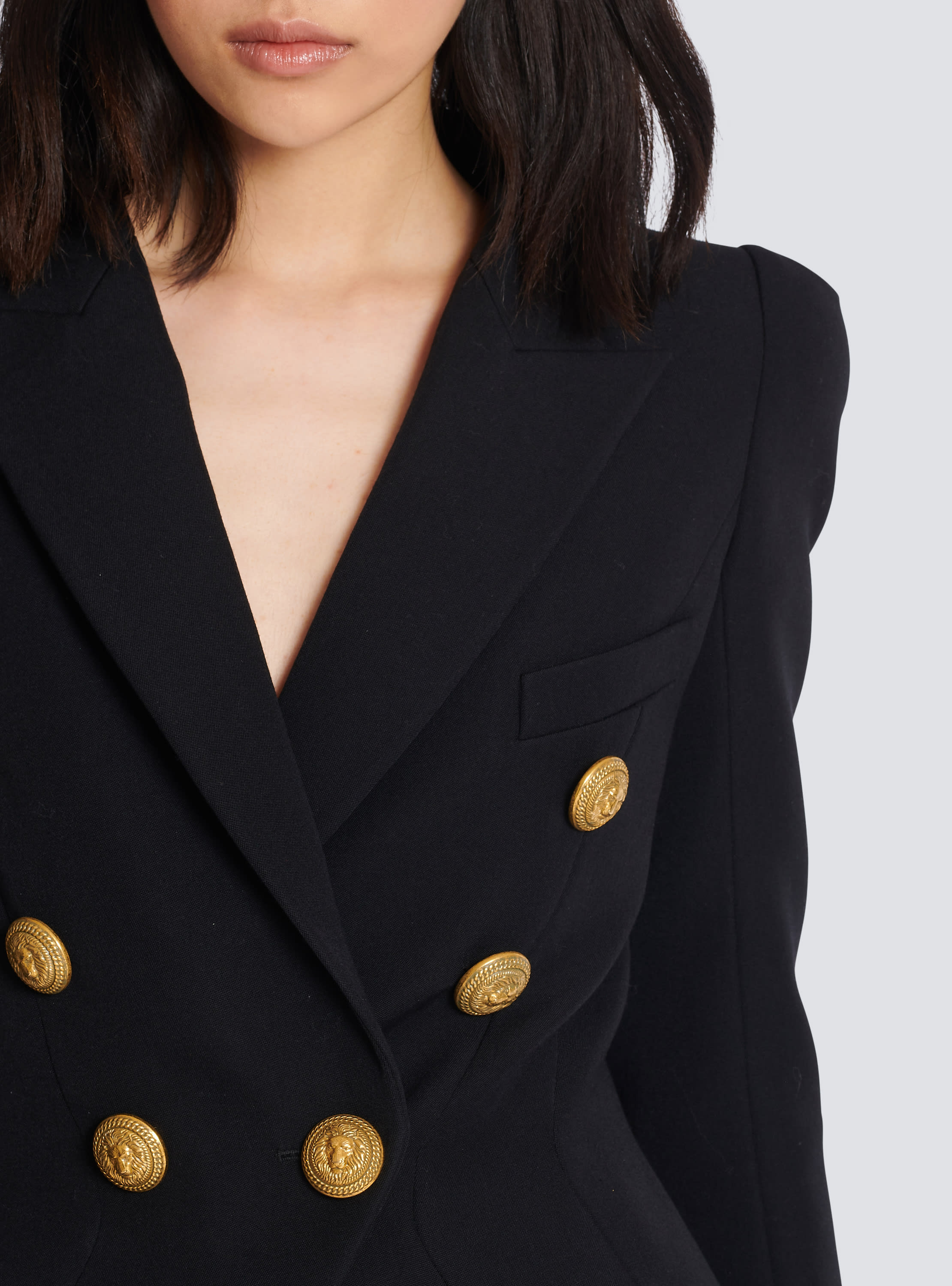 Jacket BALMAIN Woman color Black