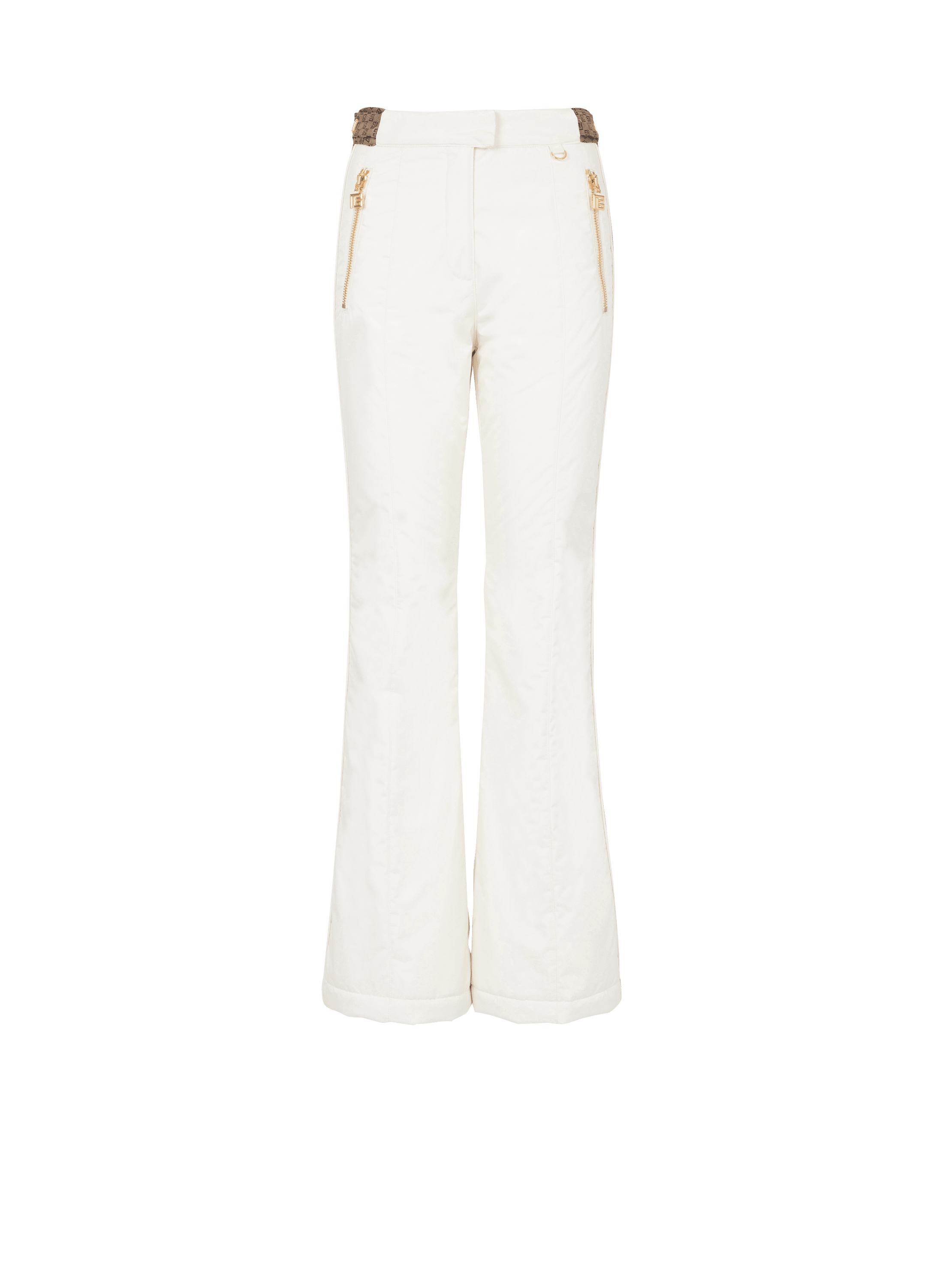 Ski trousers, white, hi-res