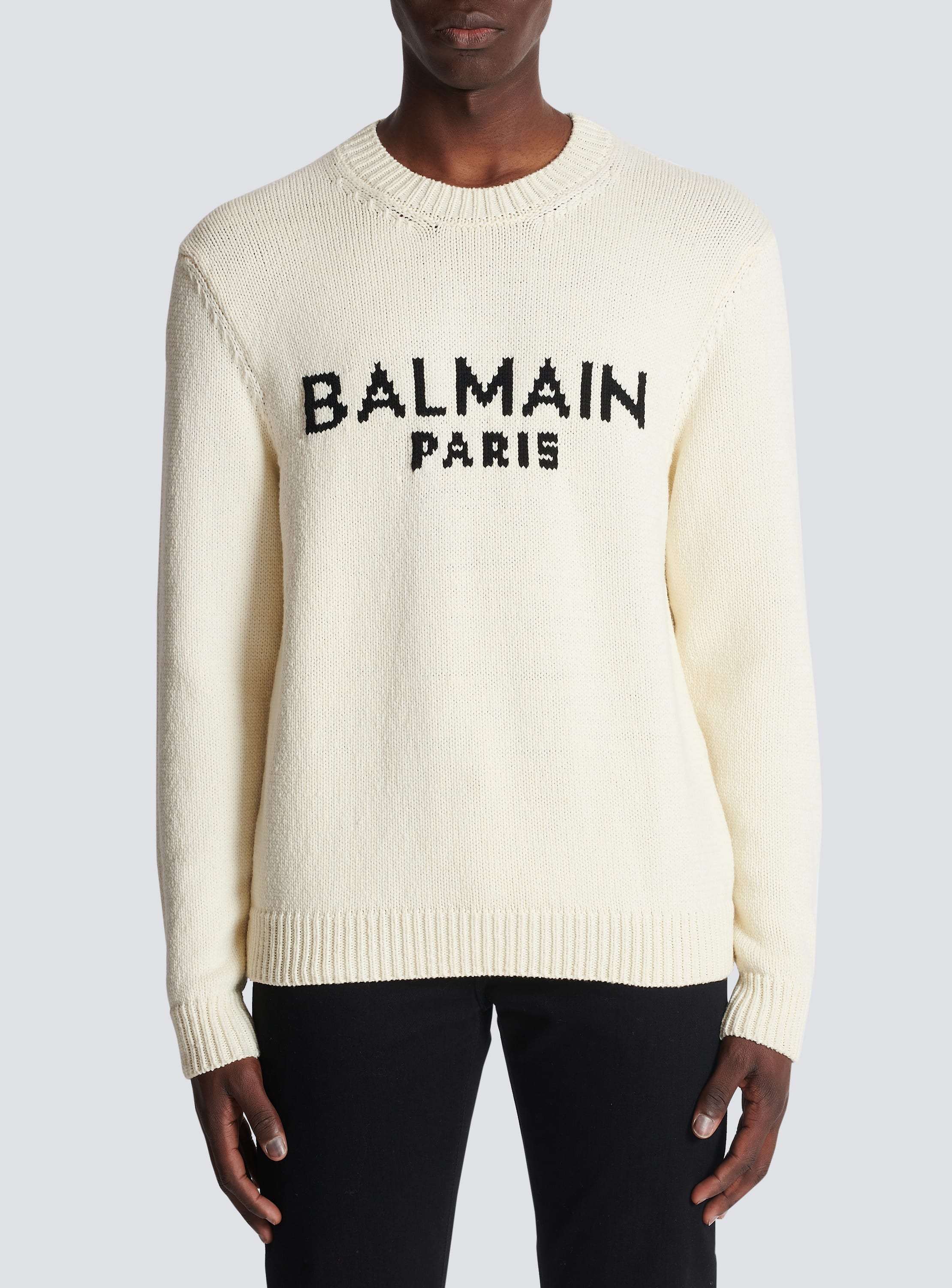 ブラックBALMAIN セーター