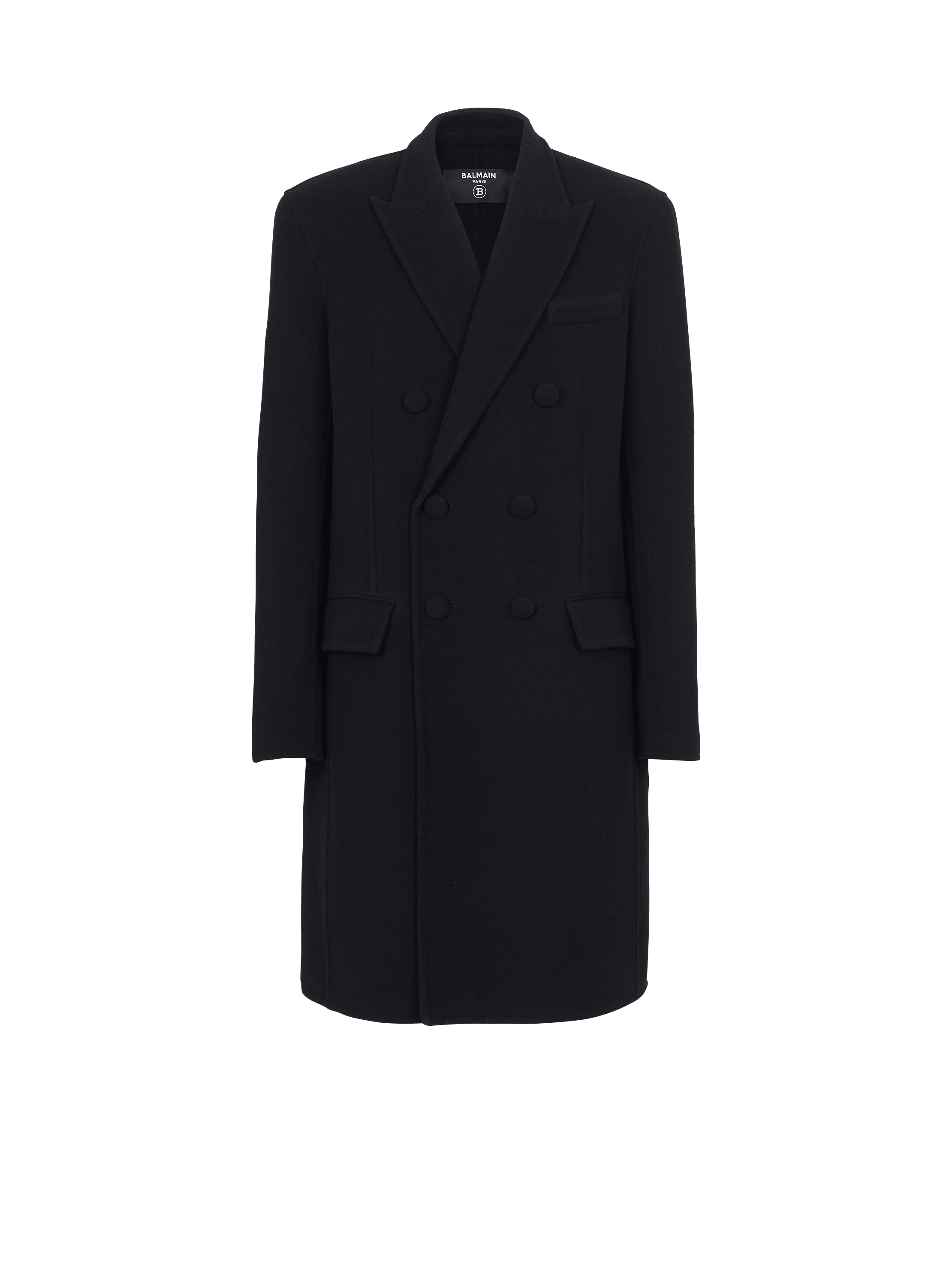 double face wool coat