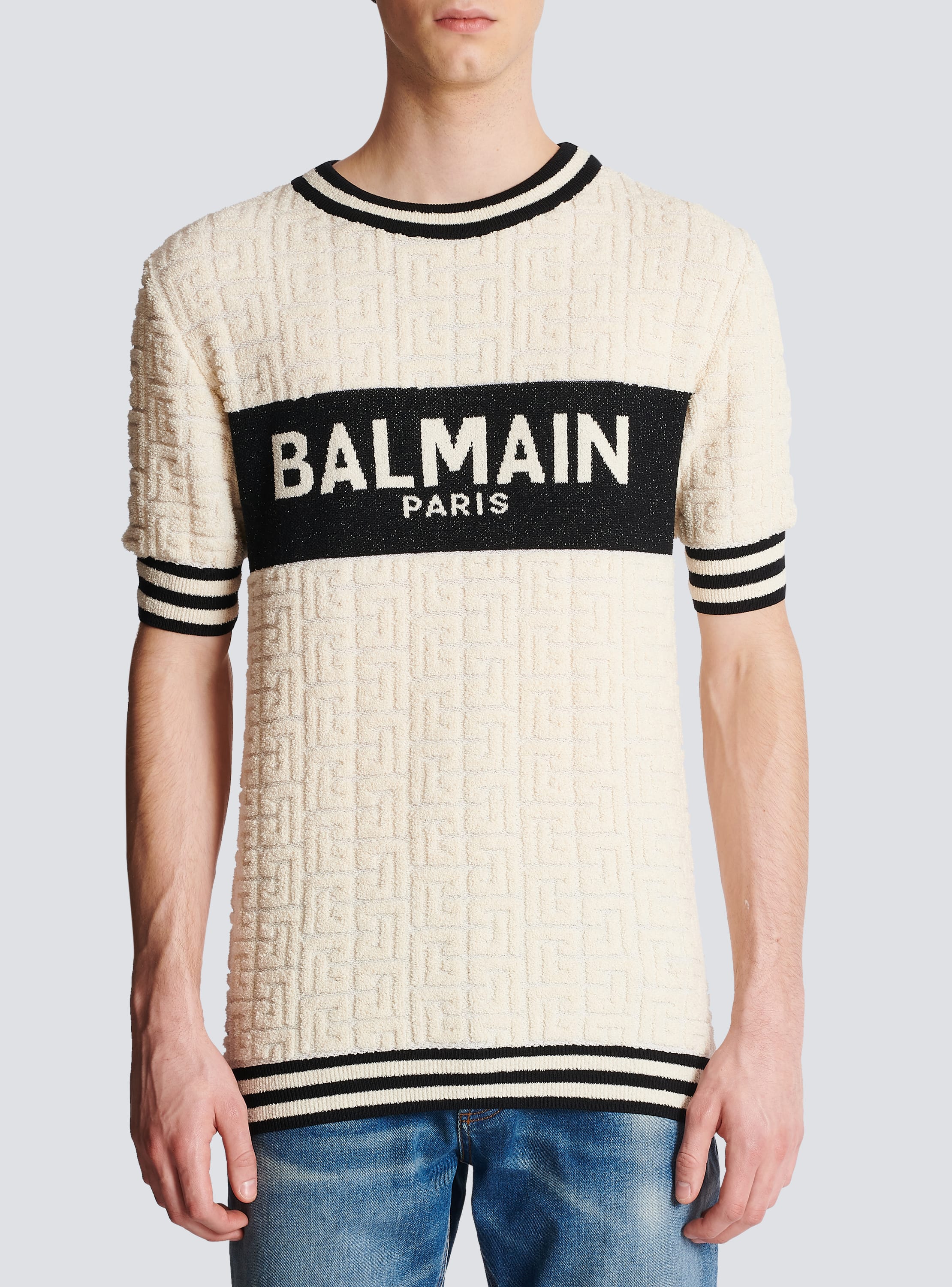 Balmain paris men's t shirt best sale