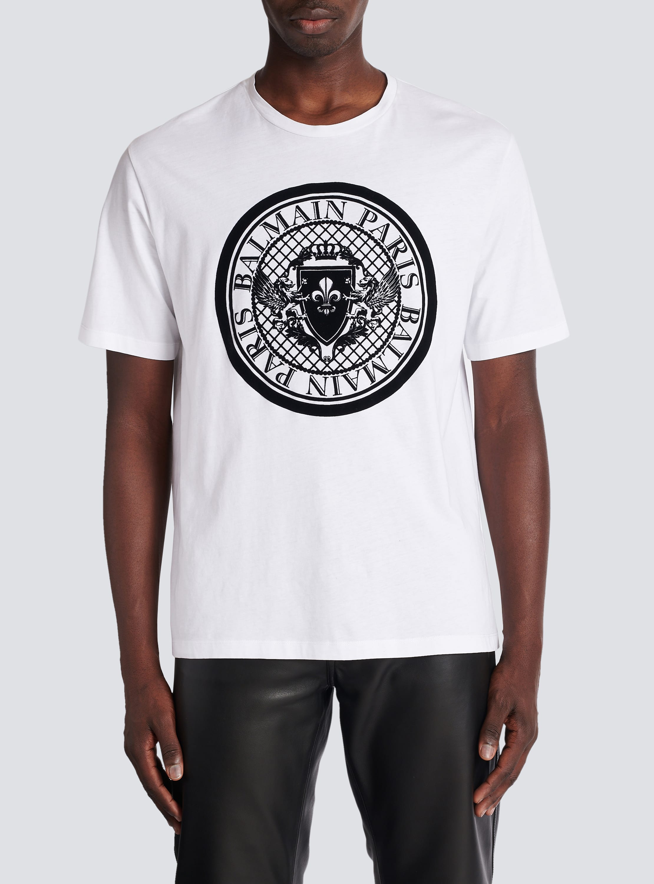 Balmain store medallion sweatshirt