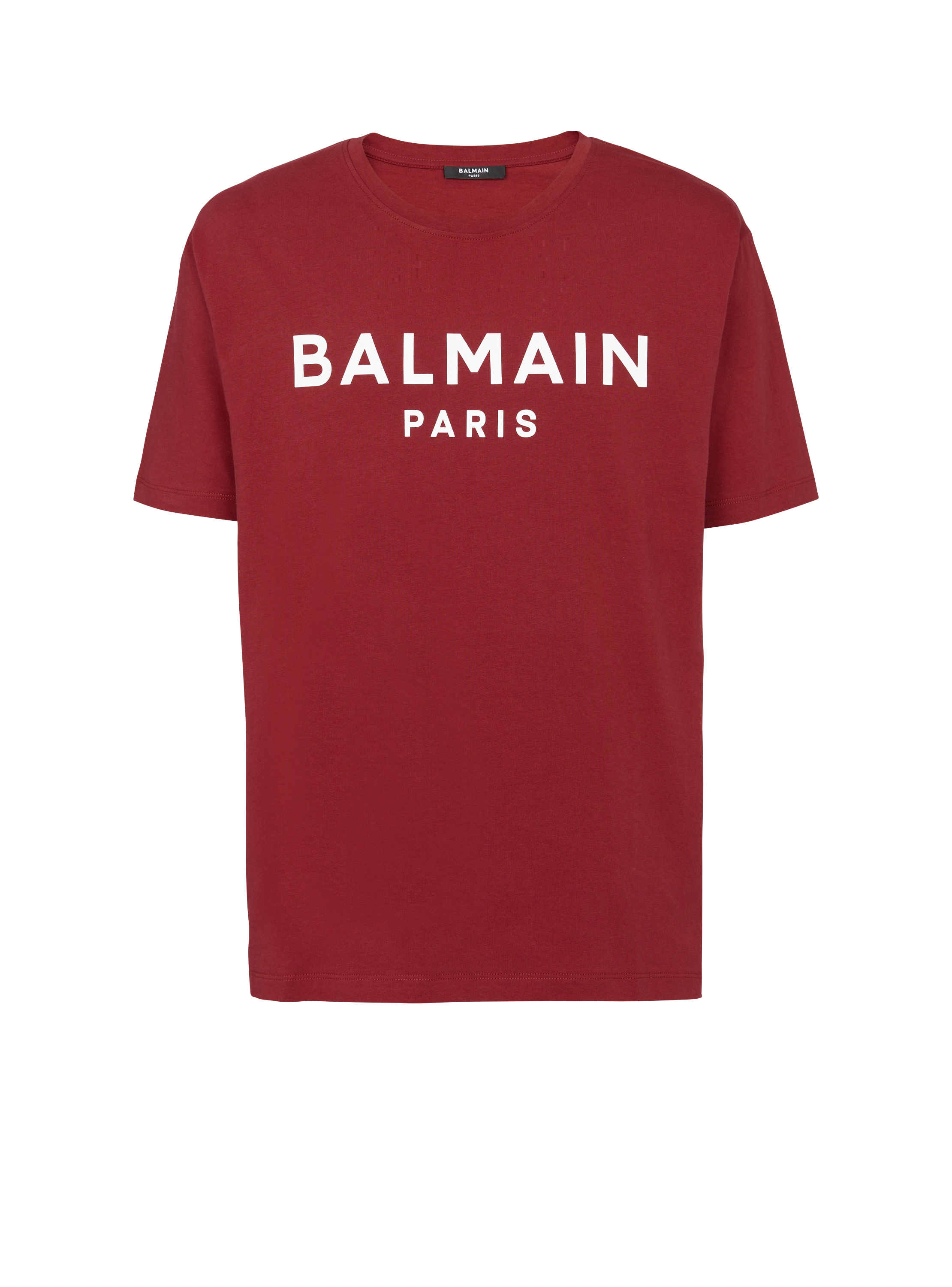 Balmain Paris T-shirt, red, hi-res