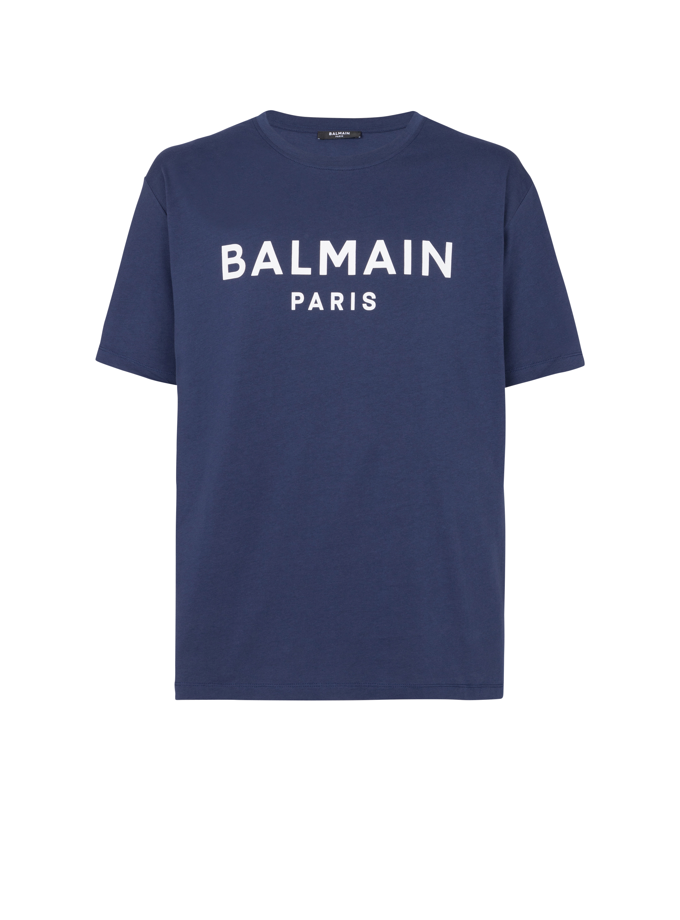 Balmain Paris T-shirt, marineblau, hi-res