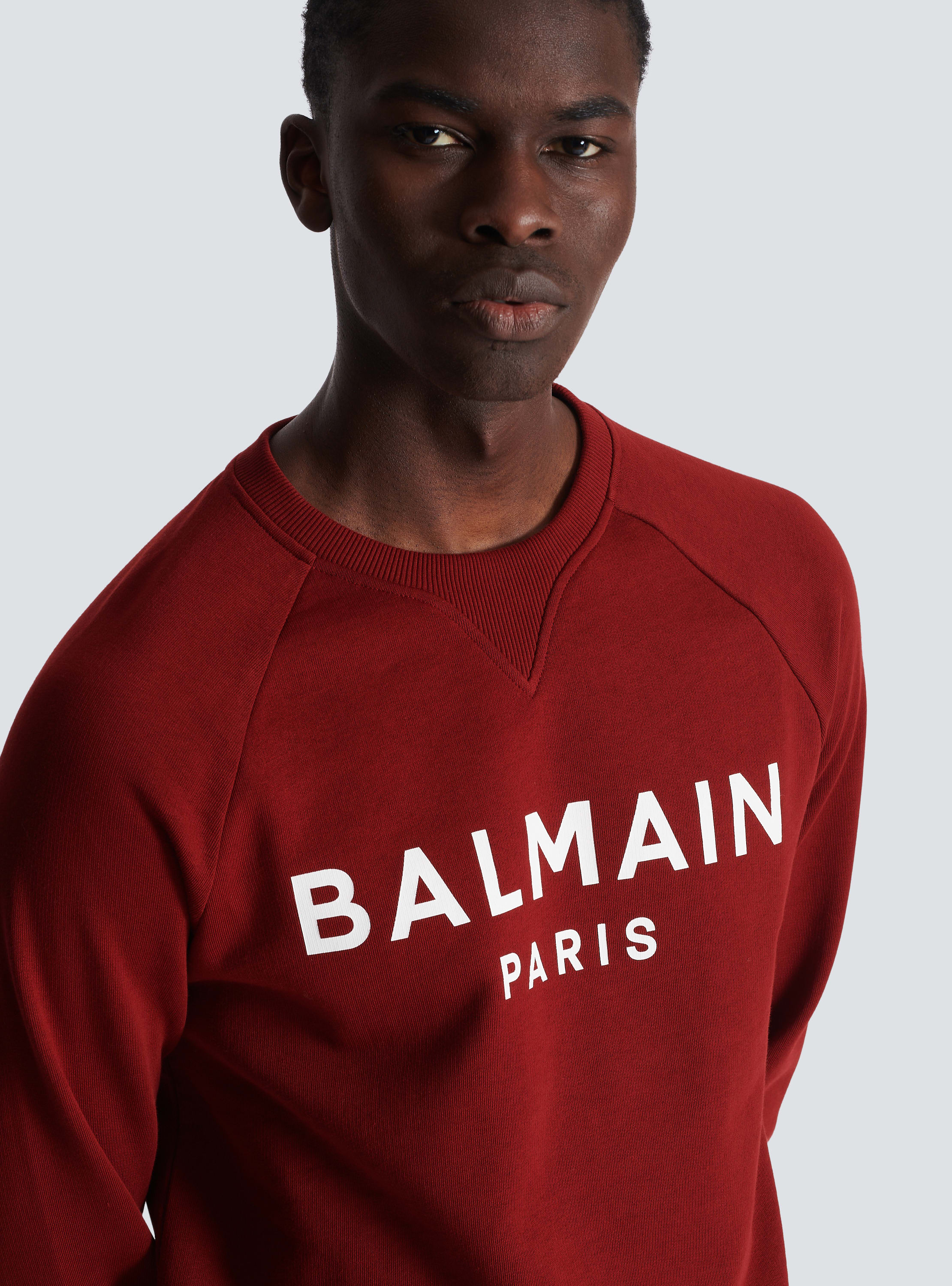 Balmain hotsell red sweatshirt