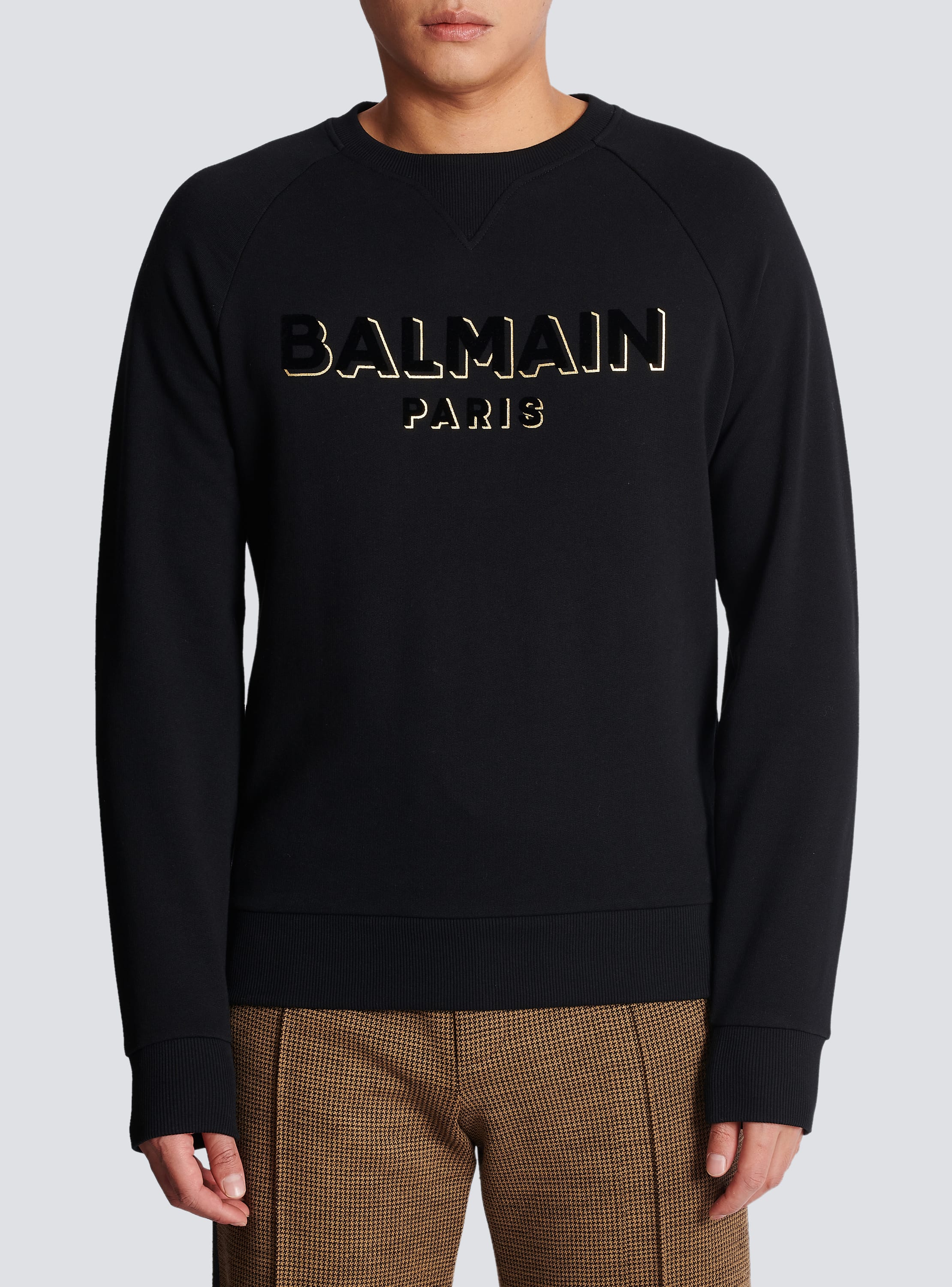 Balmain on sale sweatshirt black