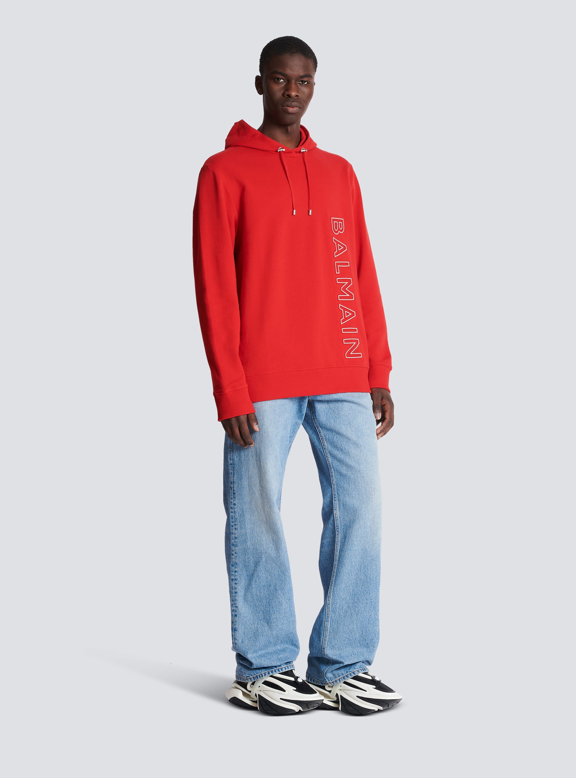 Balmain sweatshirt online red