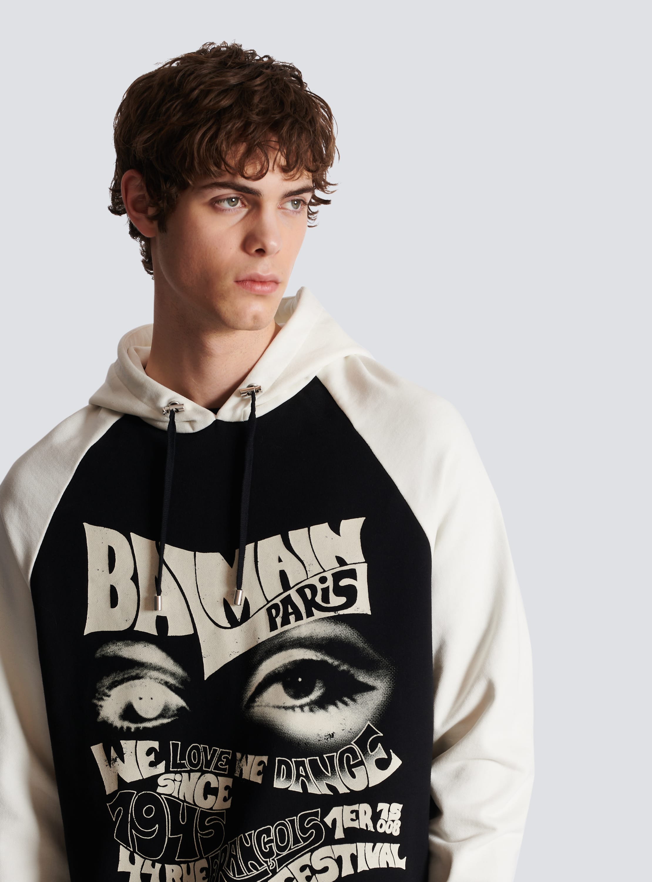 Balmain hot sale hooded sweatshirt