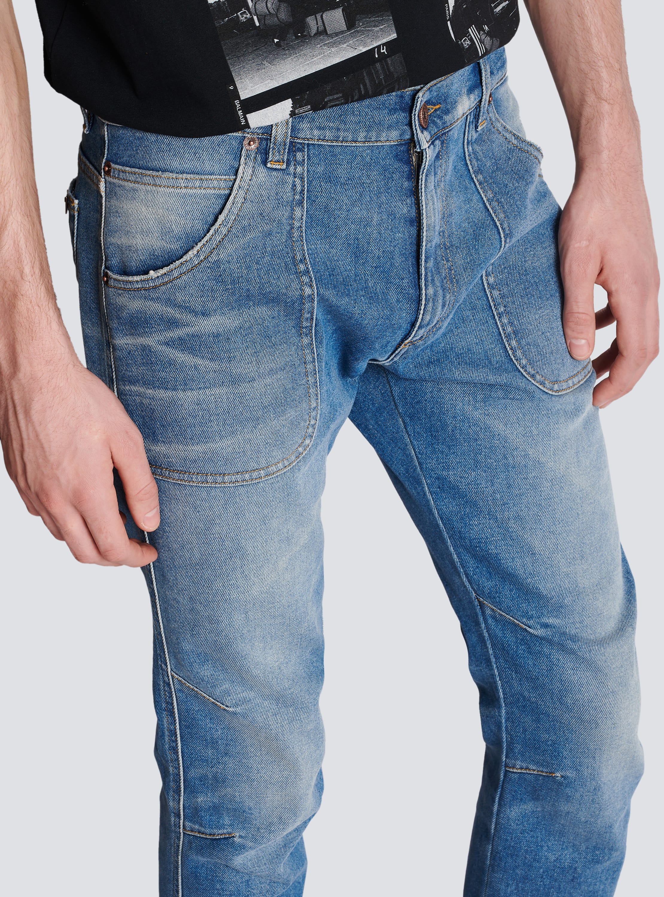 Balmain jeans hot sale slim fit