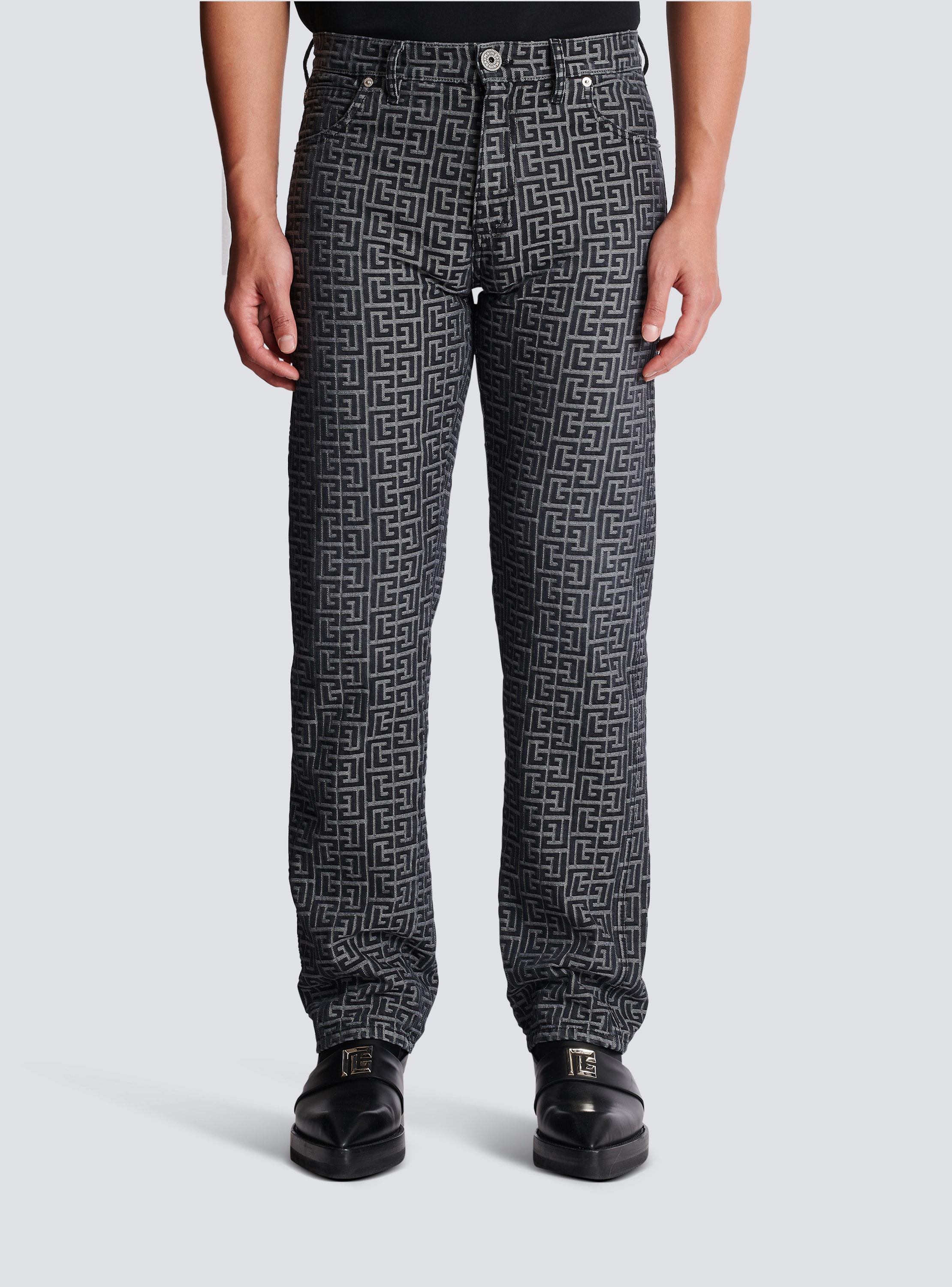 Men's Jacquard Jeans