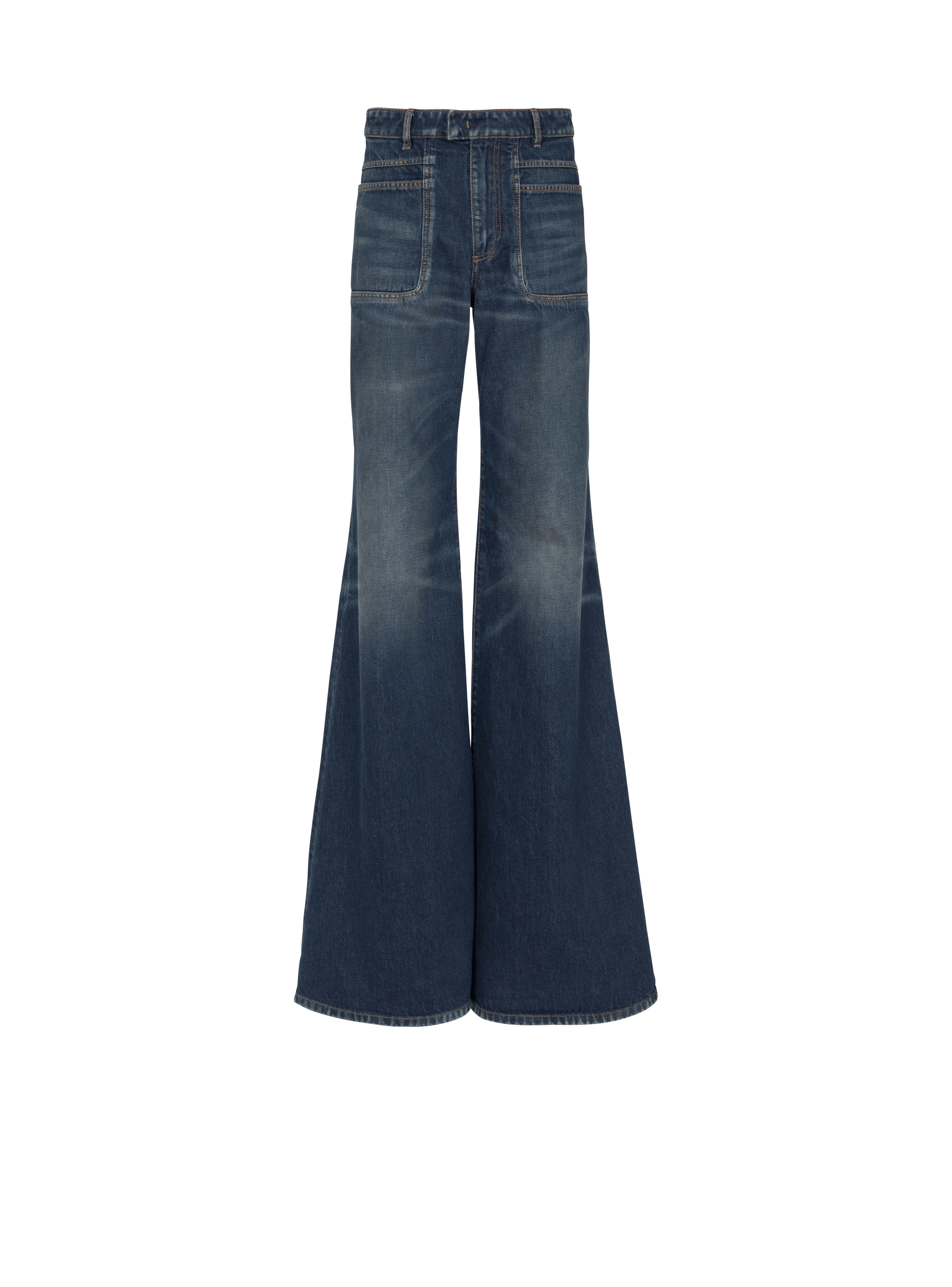 Jean en denim flare Homme BALMAIN