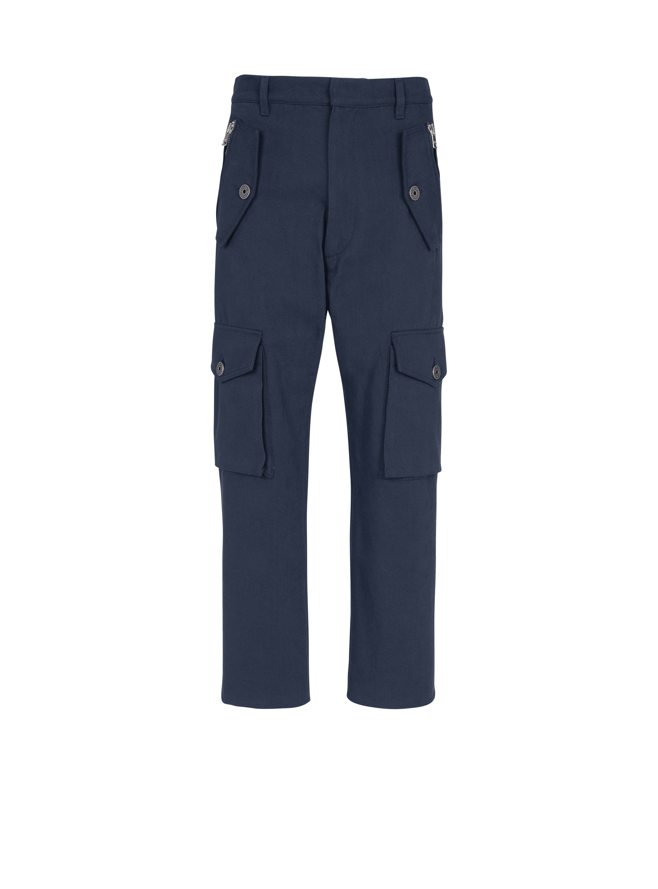 Pantalon cargo, bleu marine, hi-res