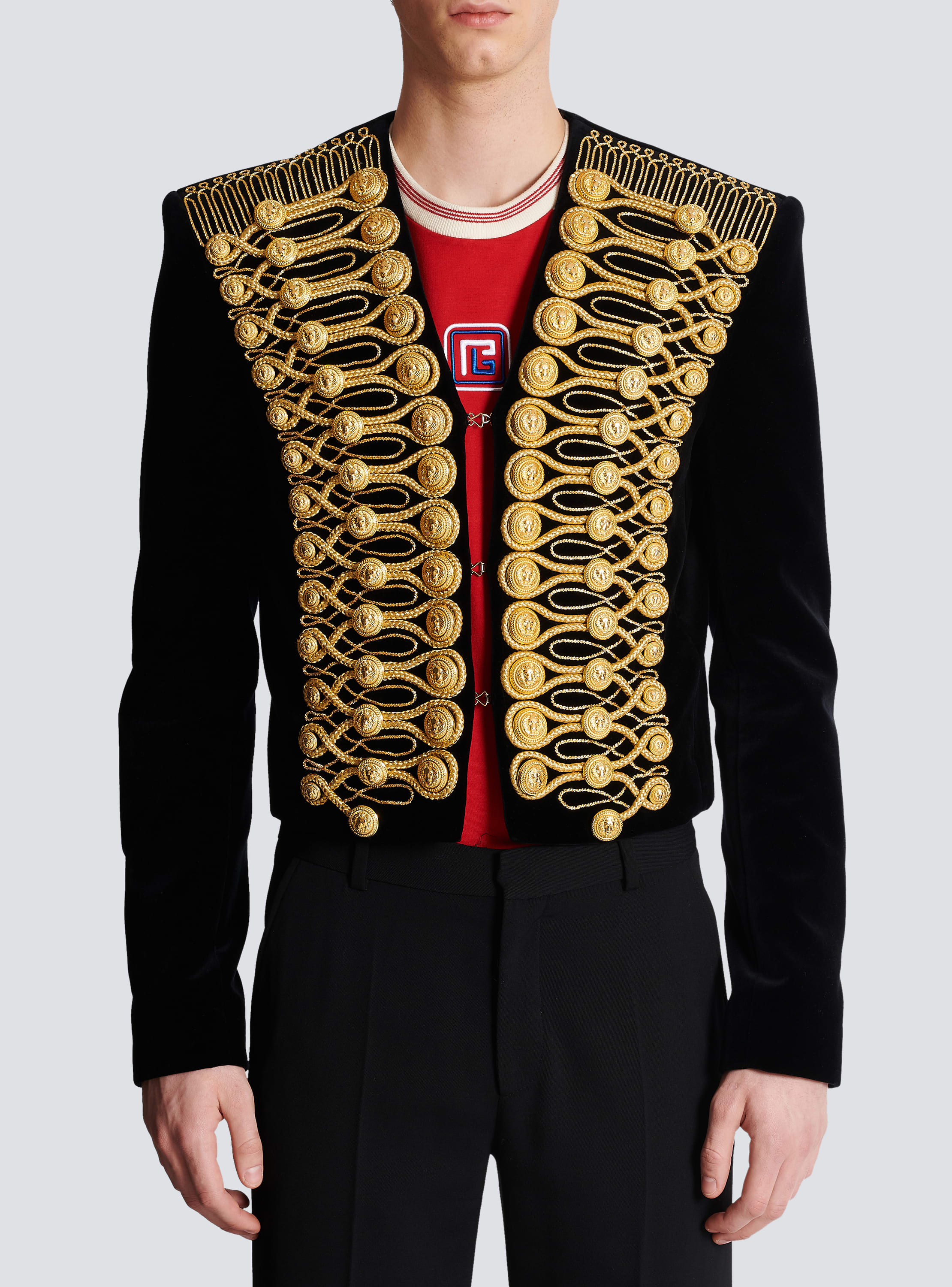 Brandenburg Jacket with embroidery - Men