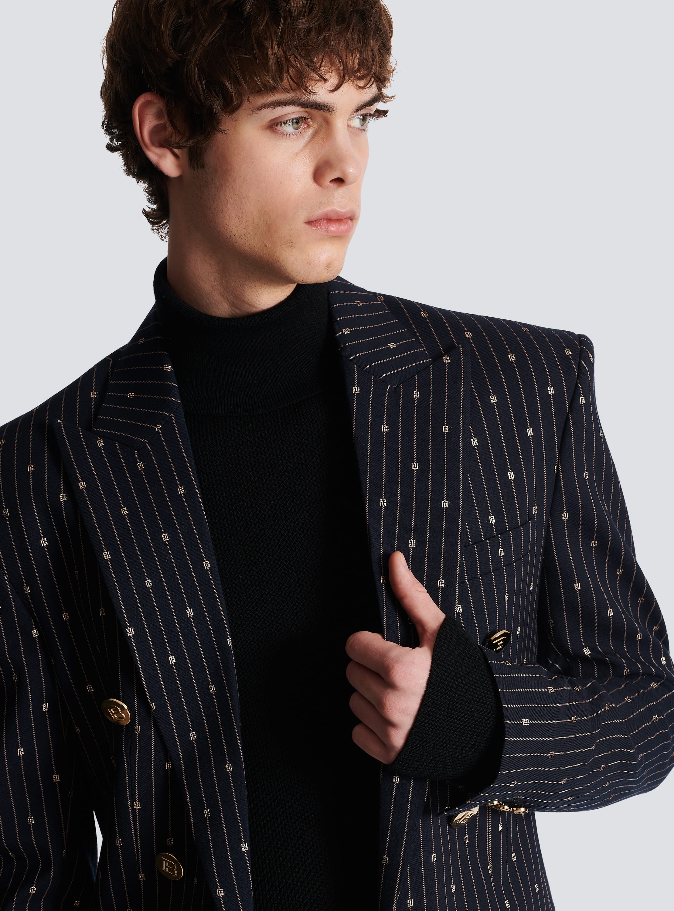 Thin cheap wool jacket