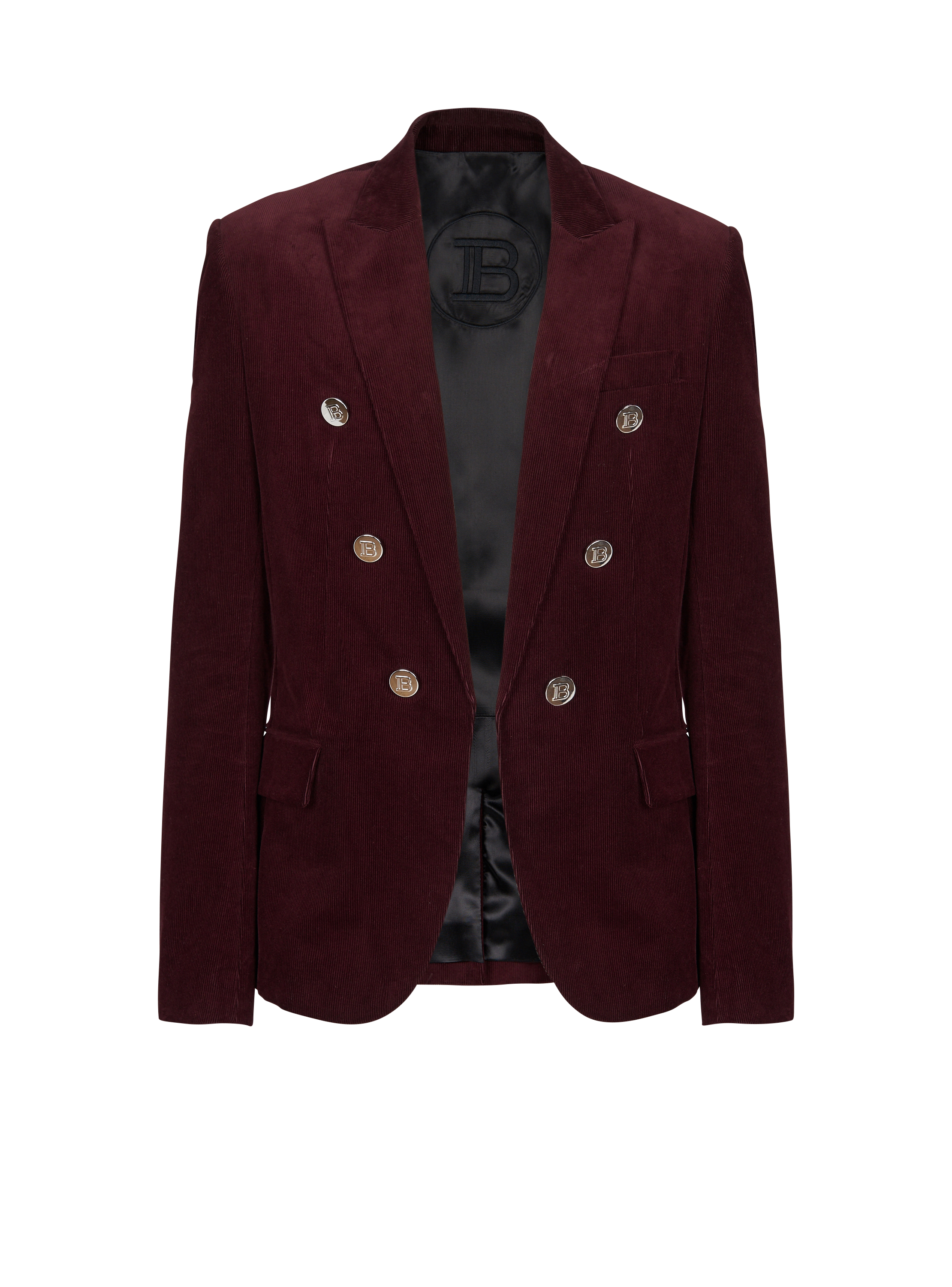 Balmain on sale jacket red