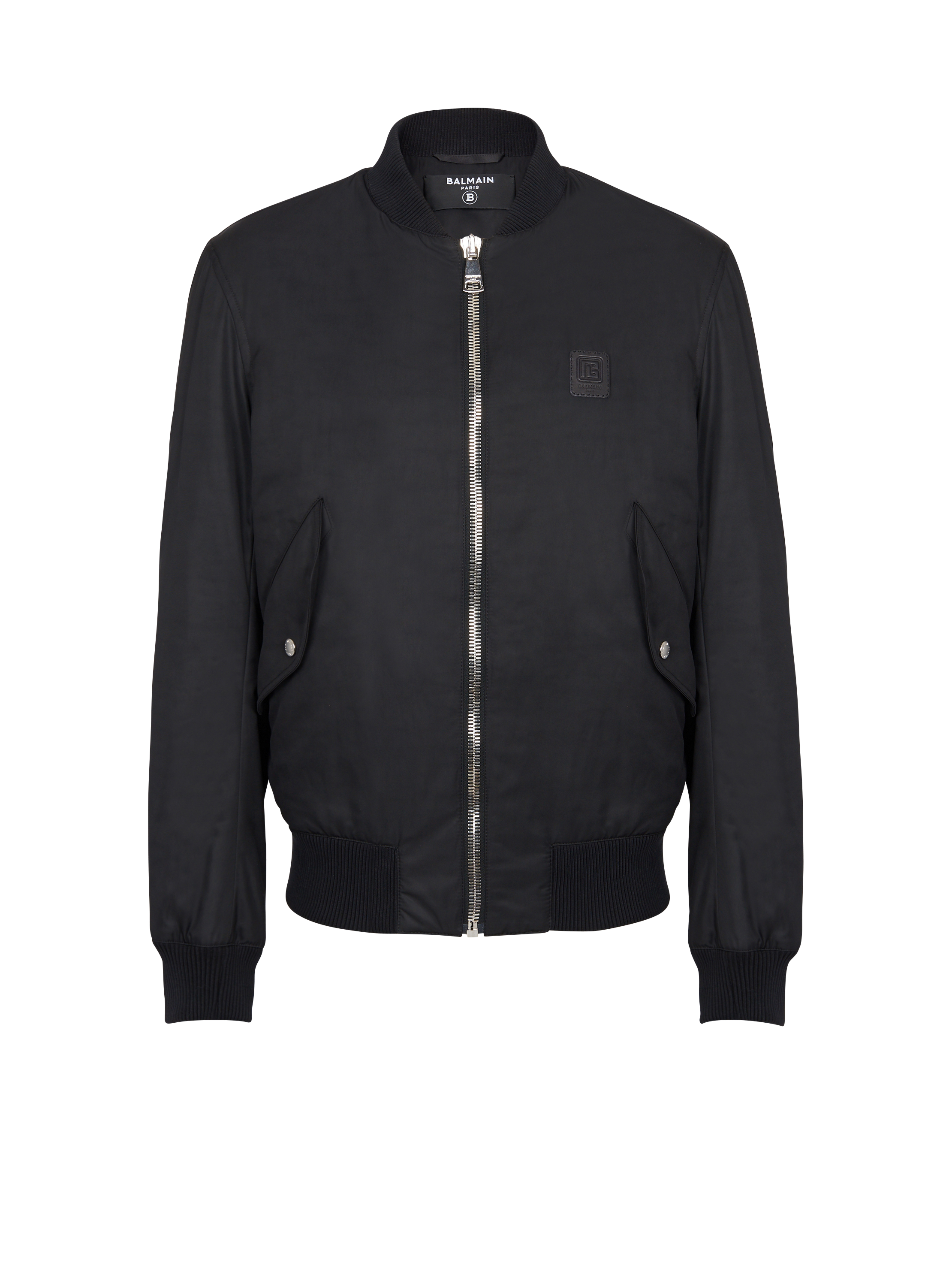 Balmain PB nylon bomber jacket