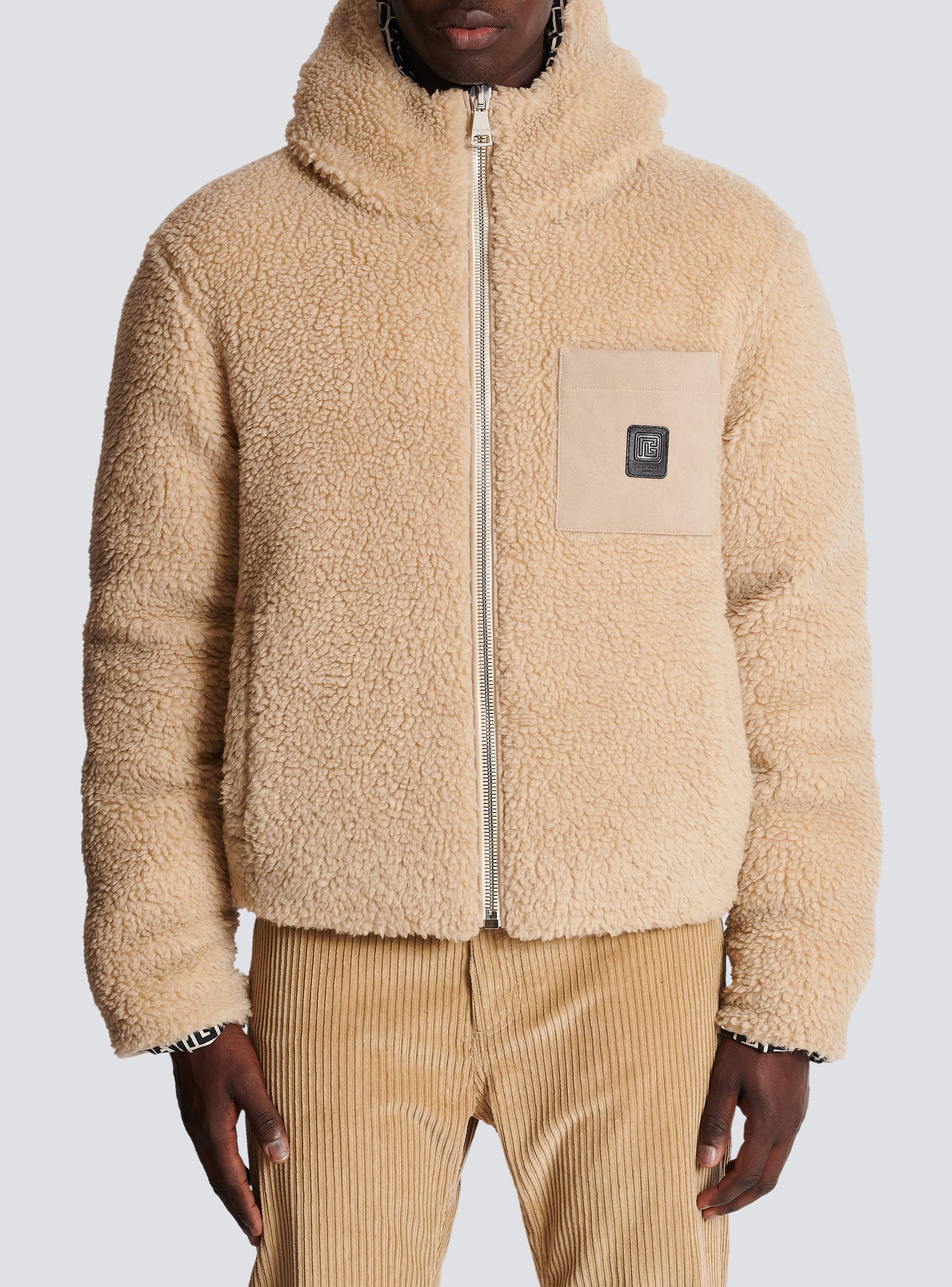 Monogram Wool Bouclette Zipped Blouson - Men - Ready-to-Wear