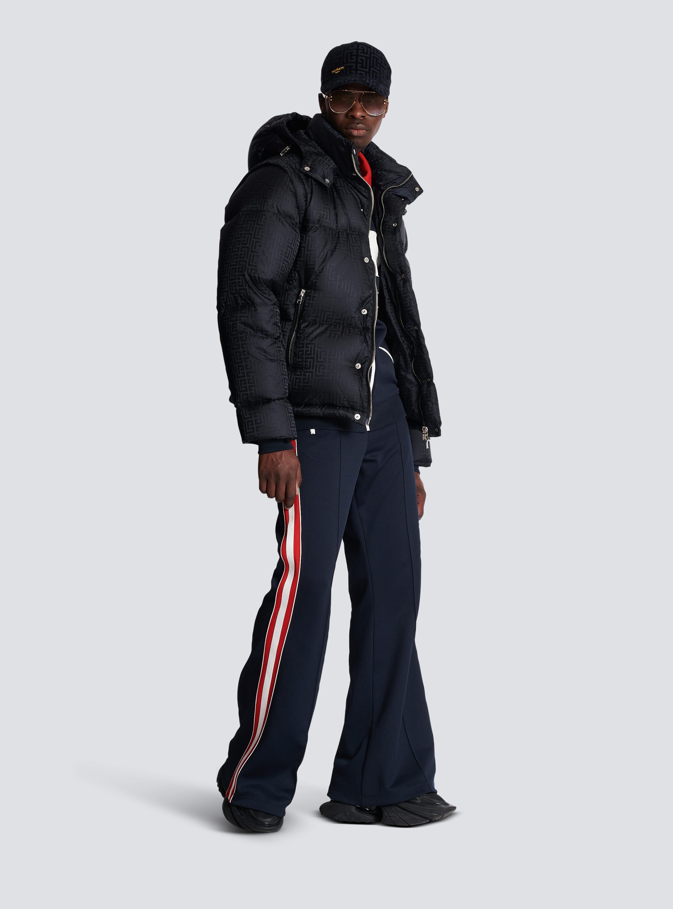 Outerwear  B-Monogram Puffer Jacket - Nylon Outerwear In Black - Bally  Mens - Dramponga