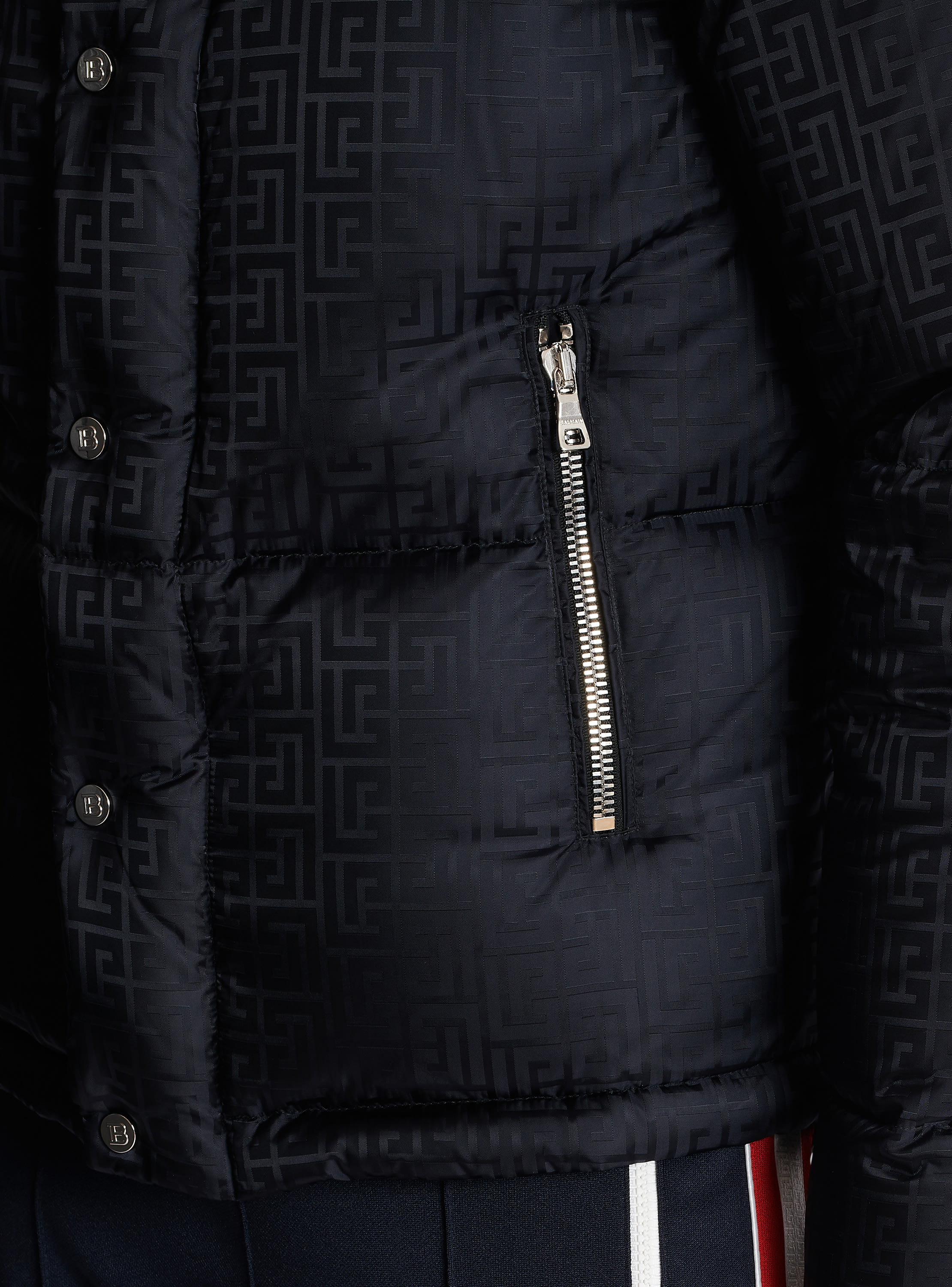 Outerwear  B-Monogram Puffer Jacket - Nylon Outerwear In Black - Bally  Womens - Dramponga