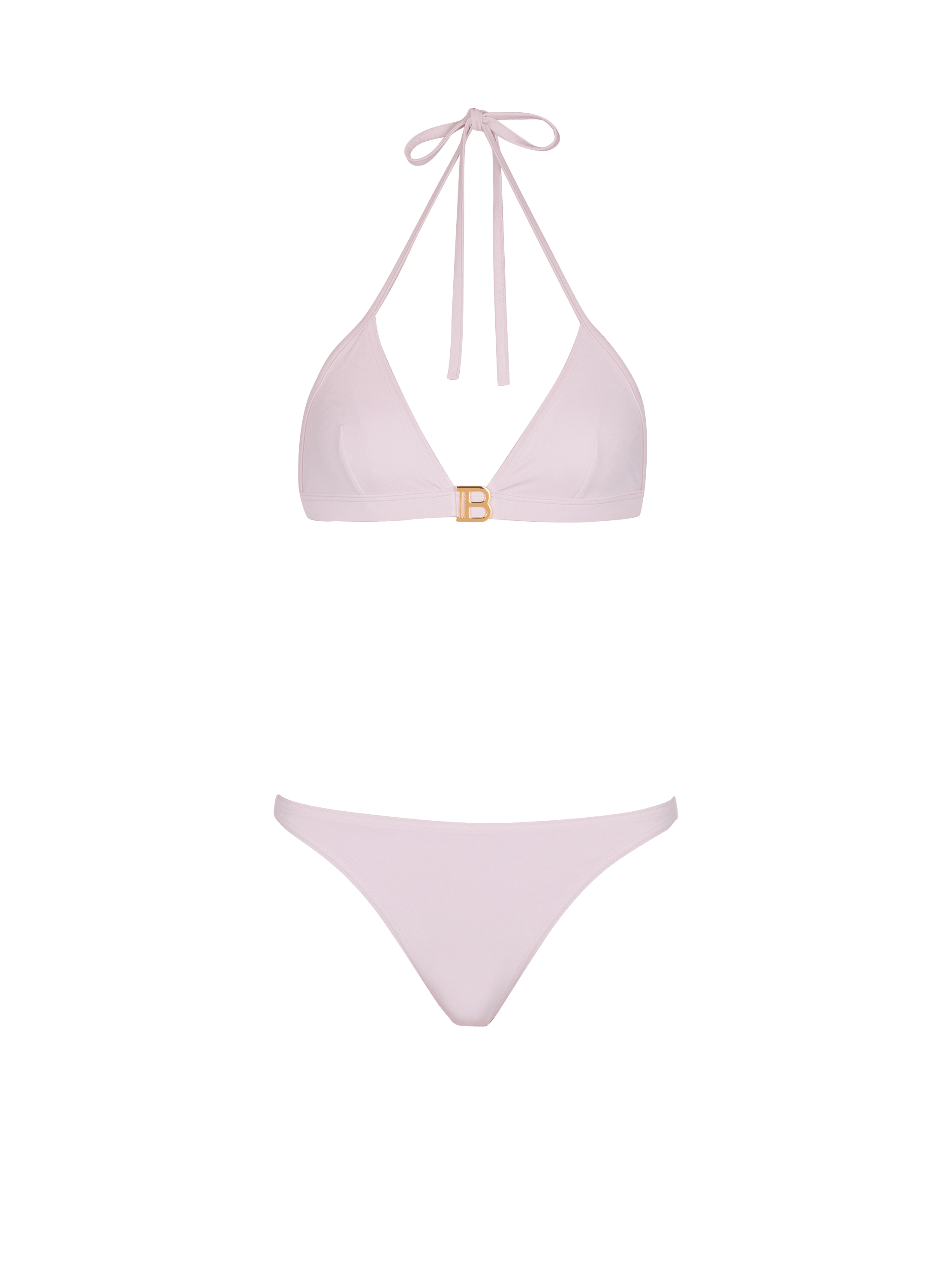 Two-piece logo swimsuit