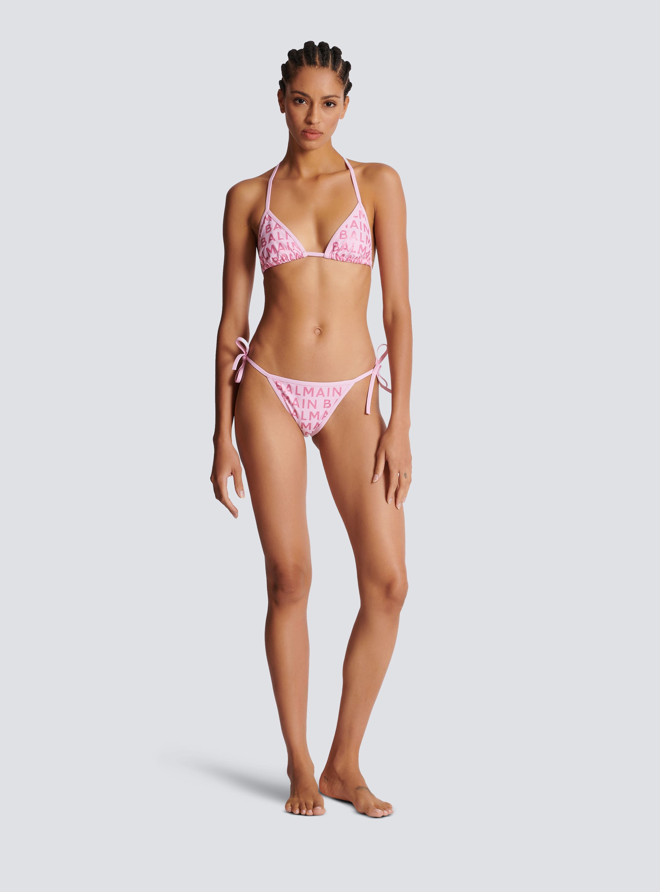 Balmain triangle bikini