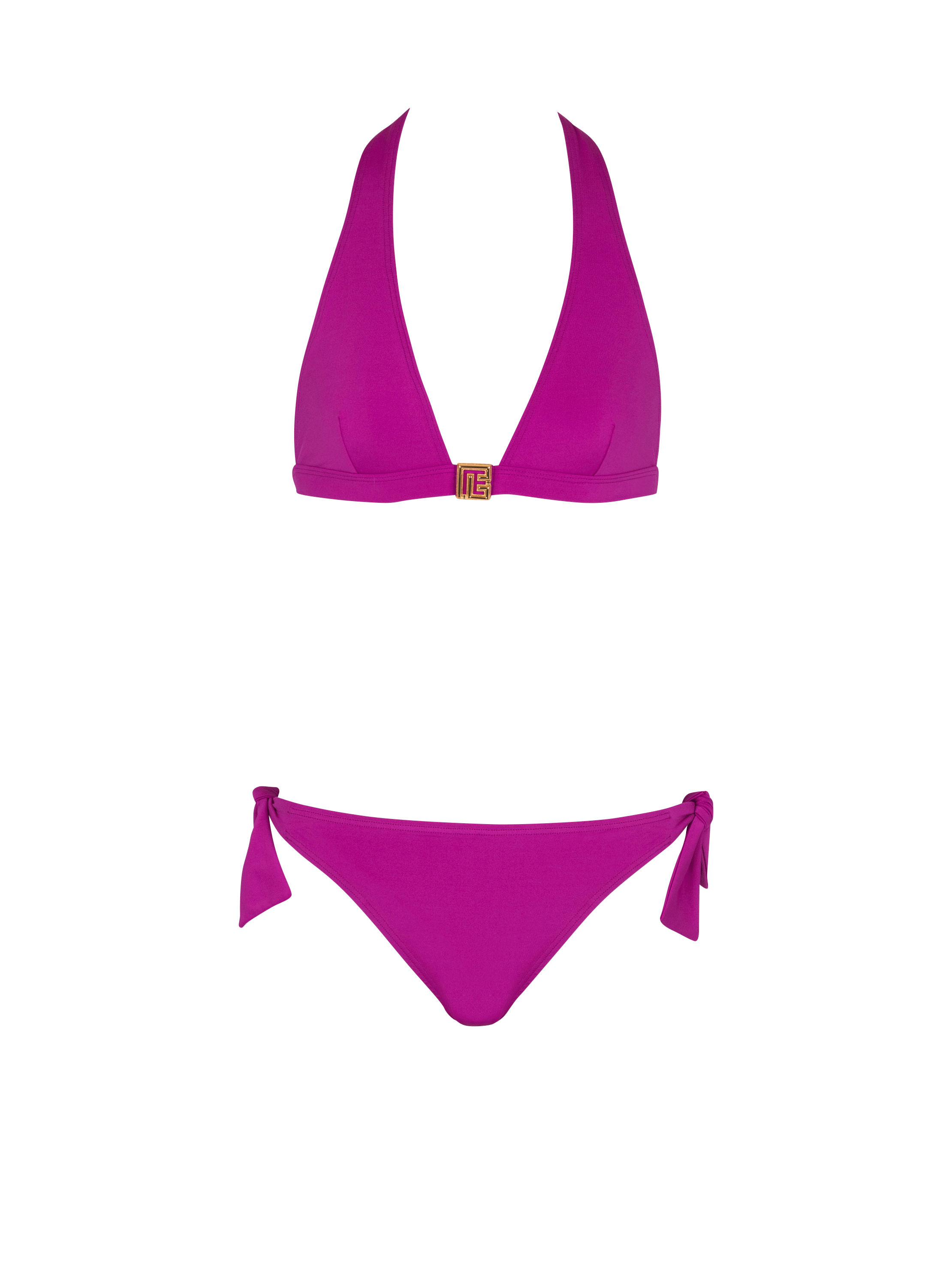 Two-piece PB logo swimsuit