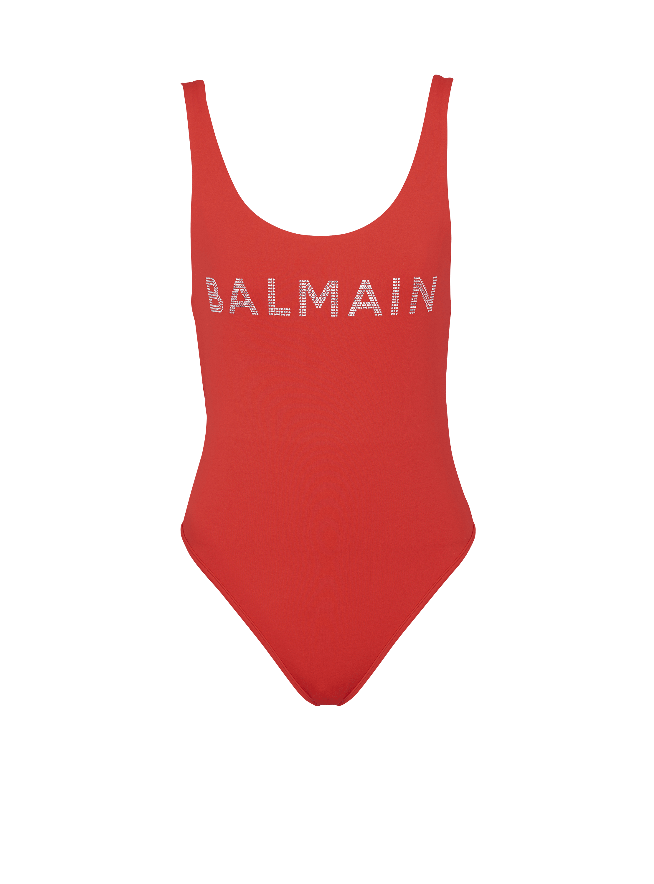 Balmain logo swimsuit