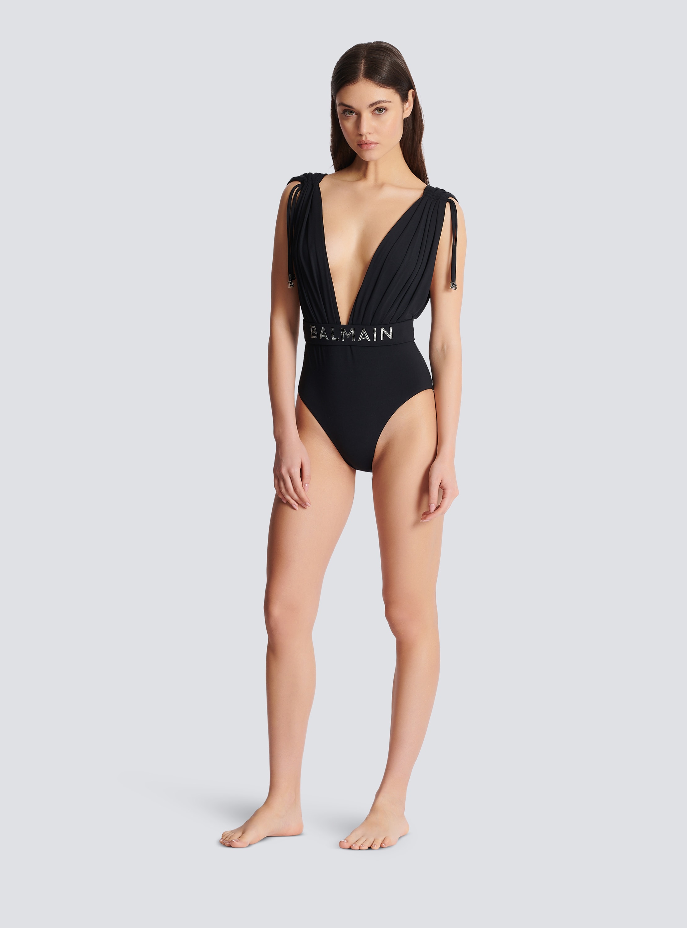 Maillot de bain drapé