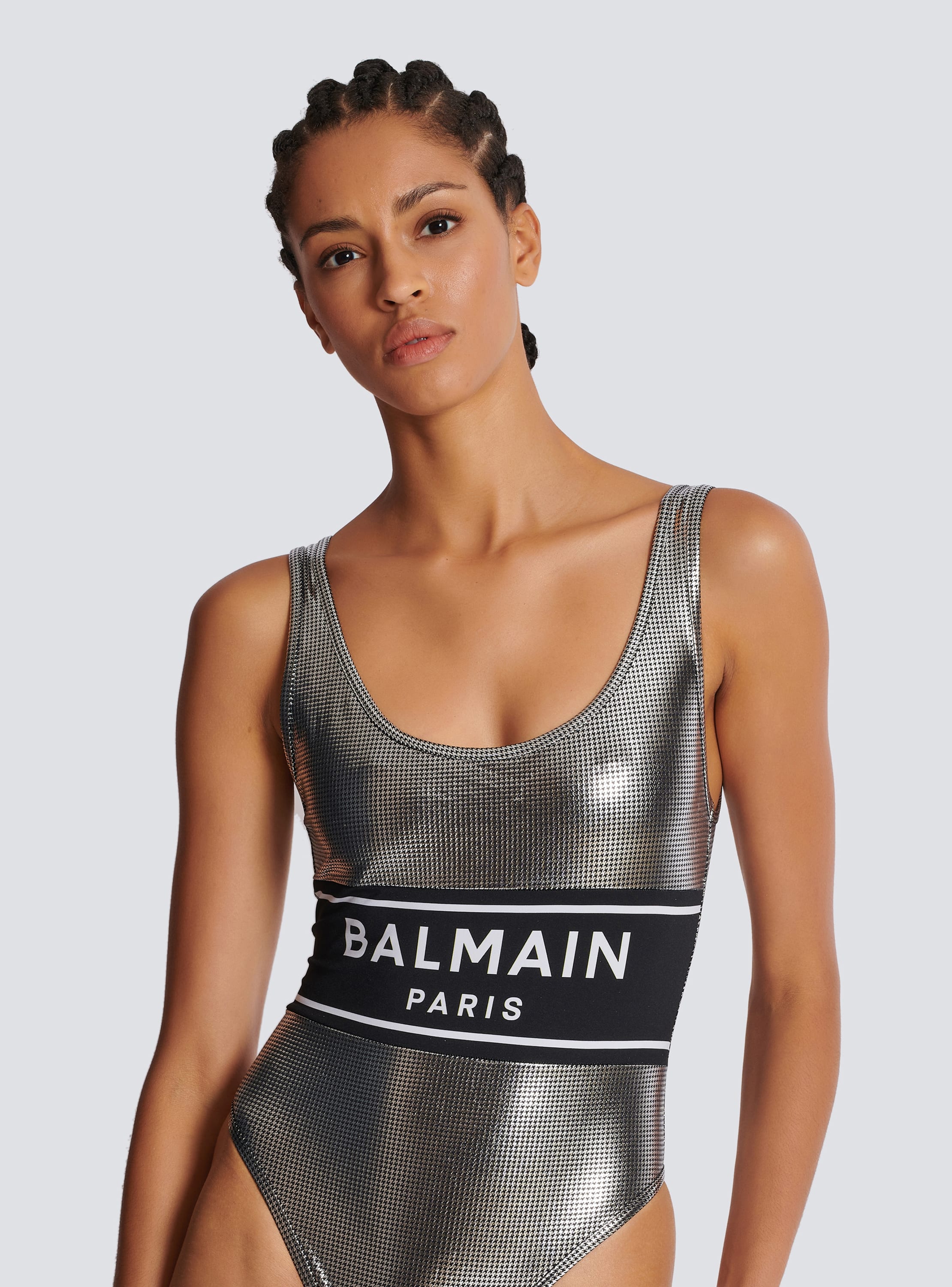 Balmain Paris swimsuit black Women BALMAIN