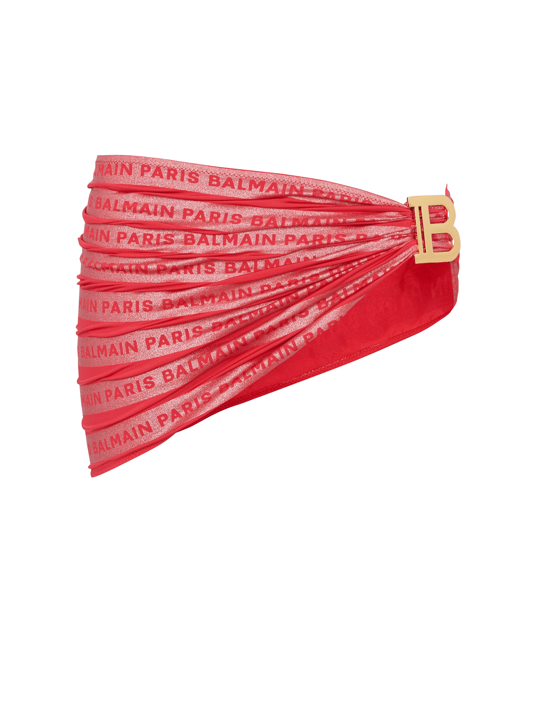 Balmain Paris sarong red Women BALMAIN