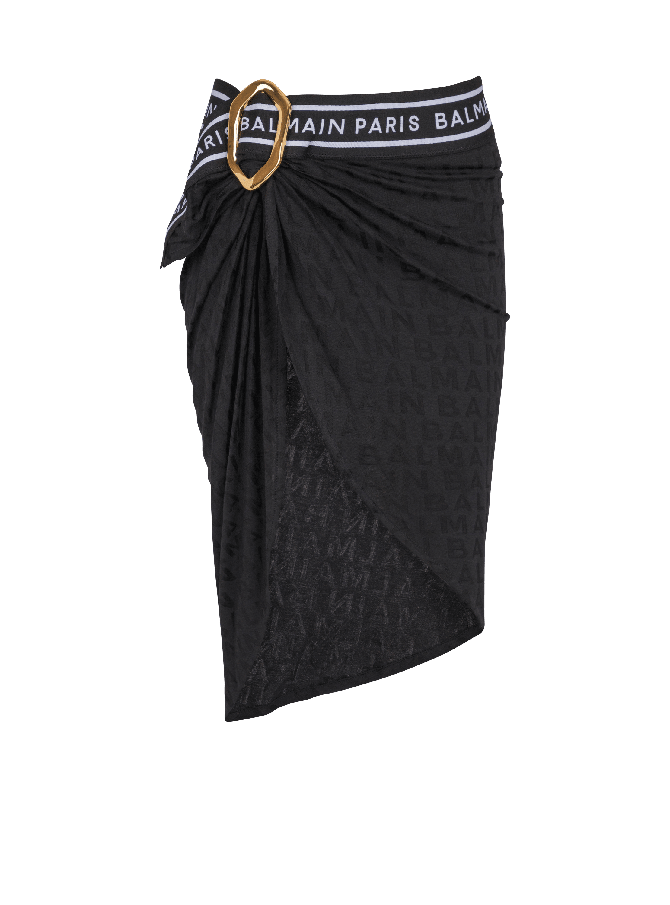 Logo belted sarong