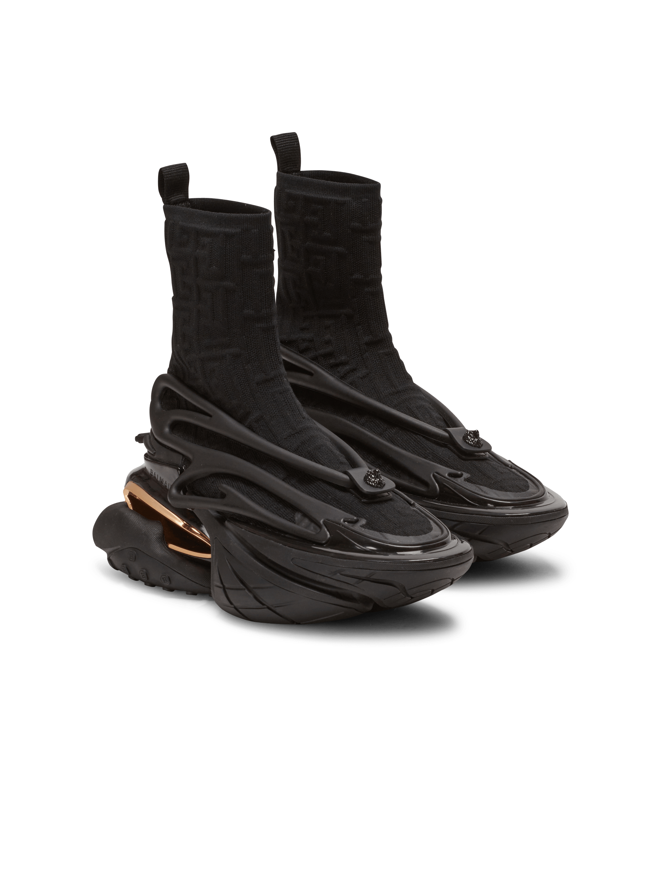 Sneakers Unicorn aus Mesh und Kautschuk