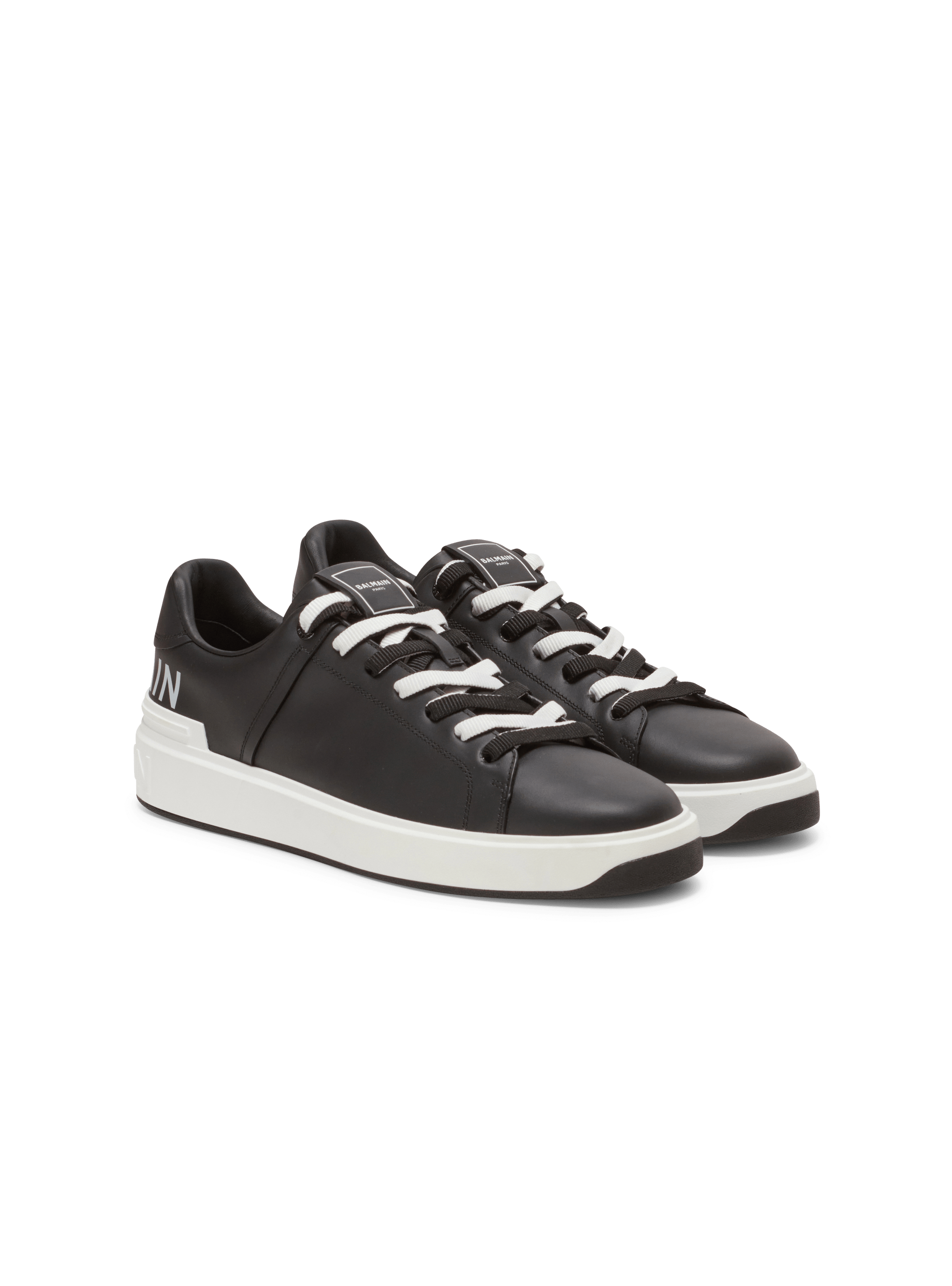 Sneakers B-Court in pelle liscia