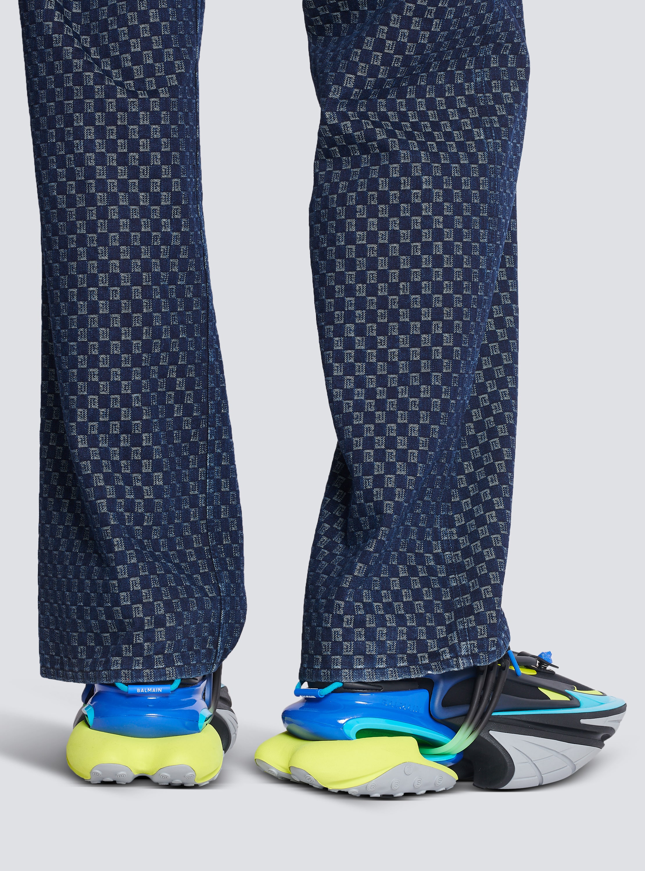 Unicorn sneakers in neoprene and leather multicolor - Men