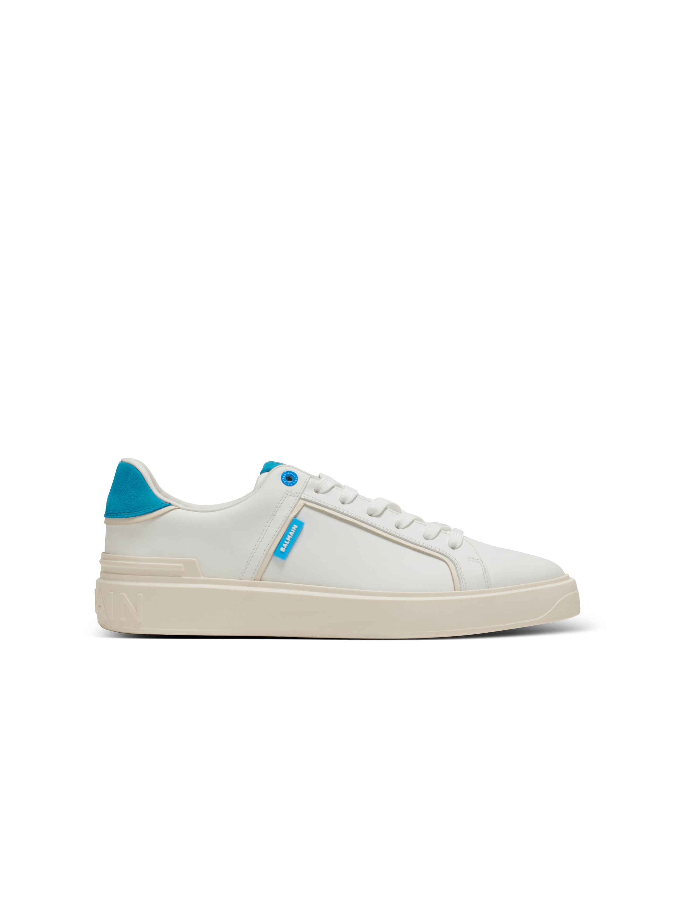 Leather court clearance trainers