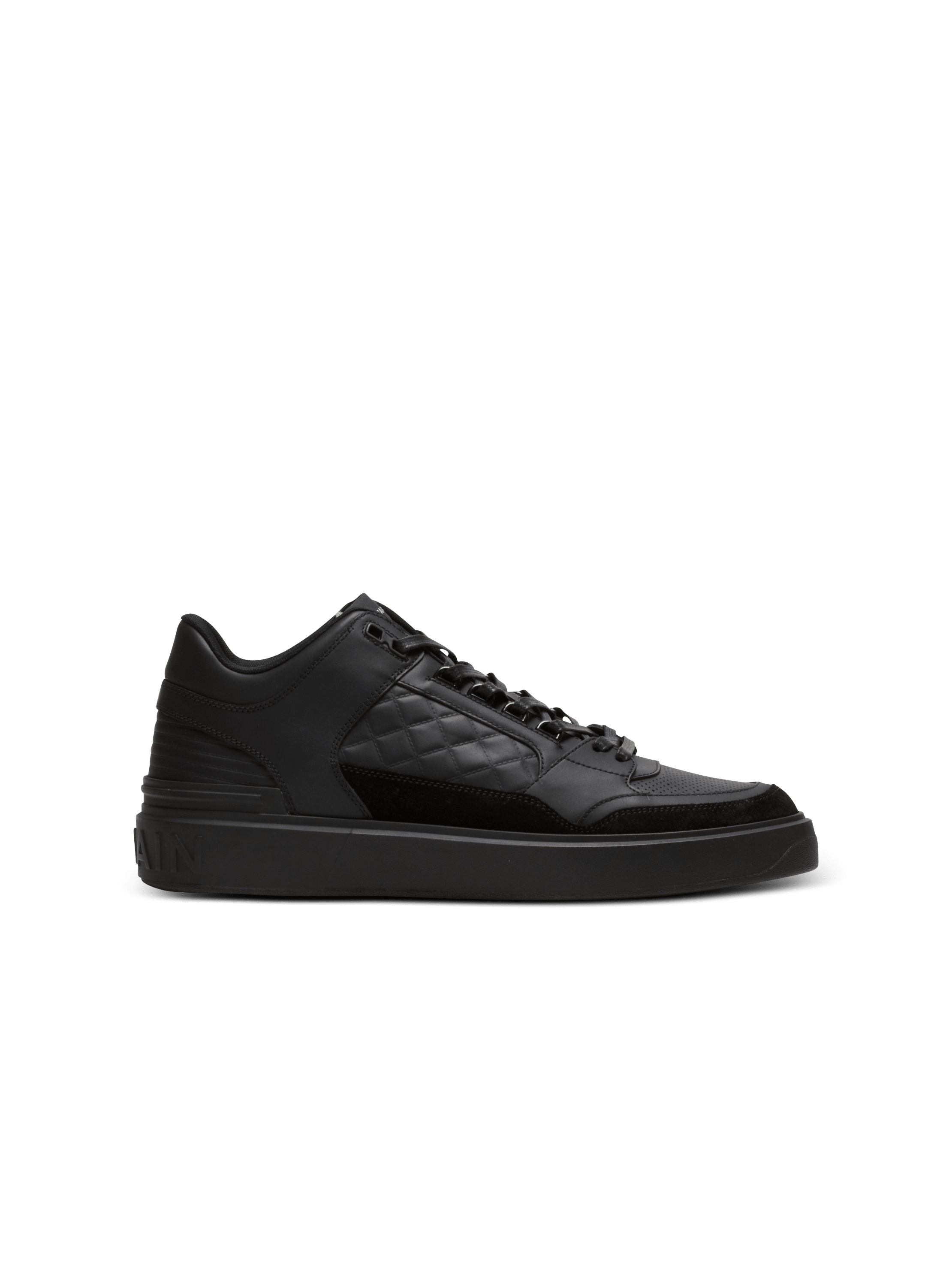 Baskets B-Court Mid en cuir