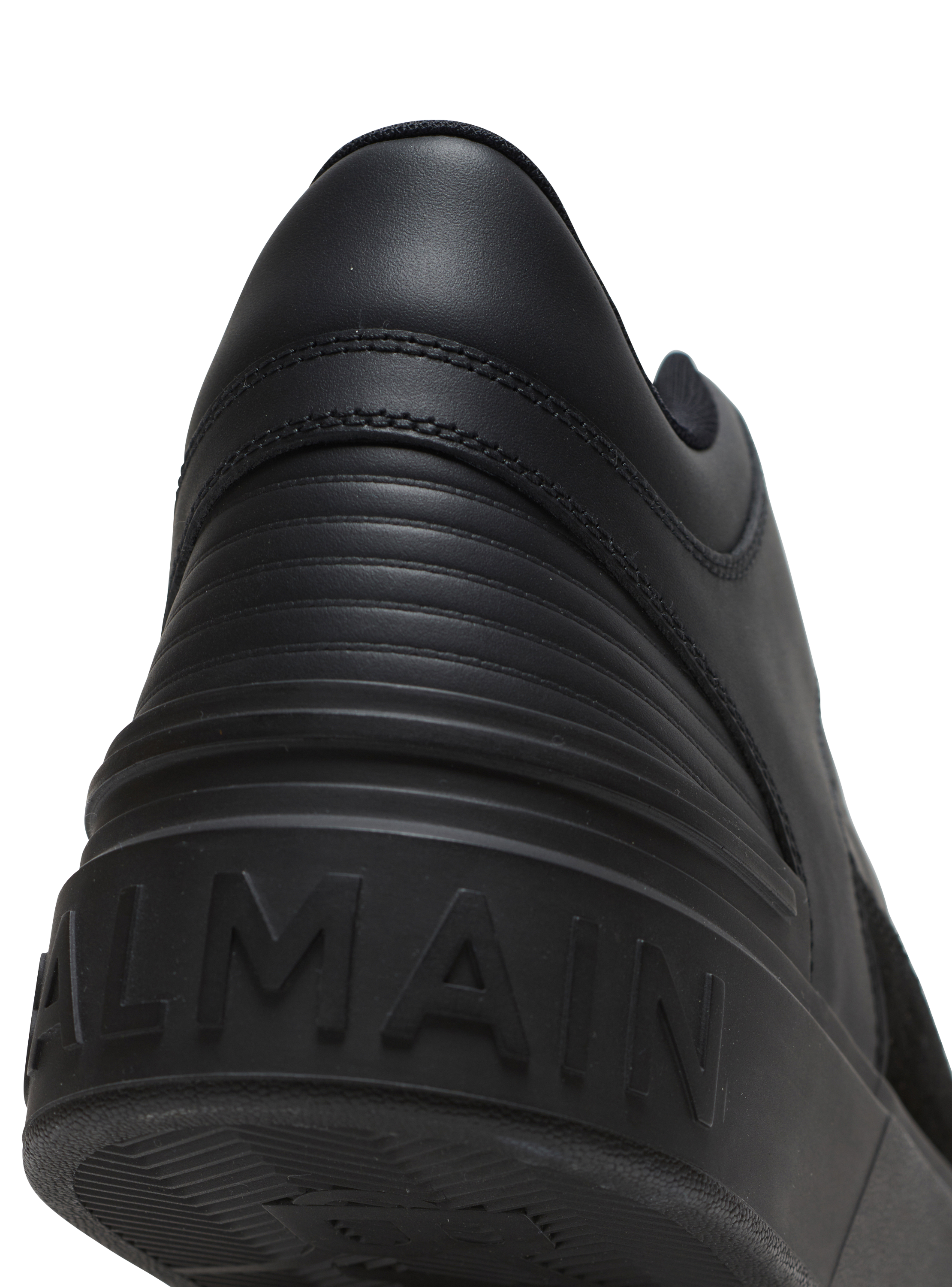 B-Court レザー ミッドカットスニーカー - Men | BALMAIN B-Court レザー ミッドカットスニーカー - Men | BALMAIN