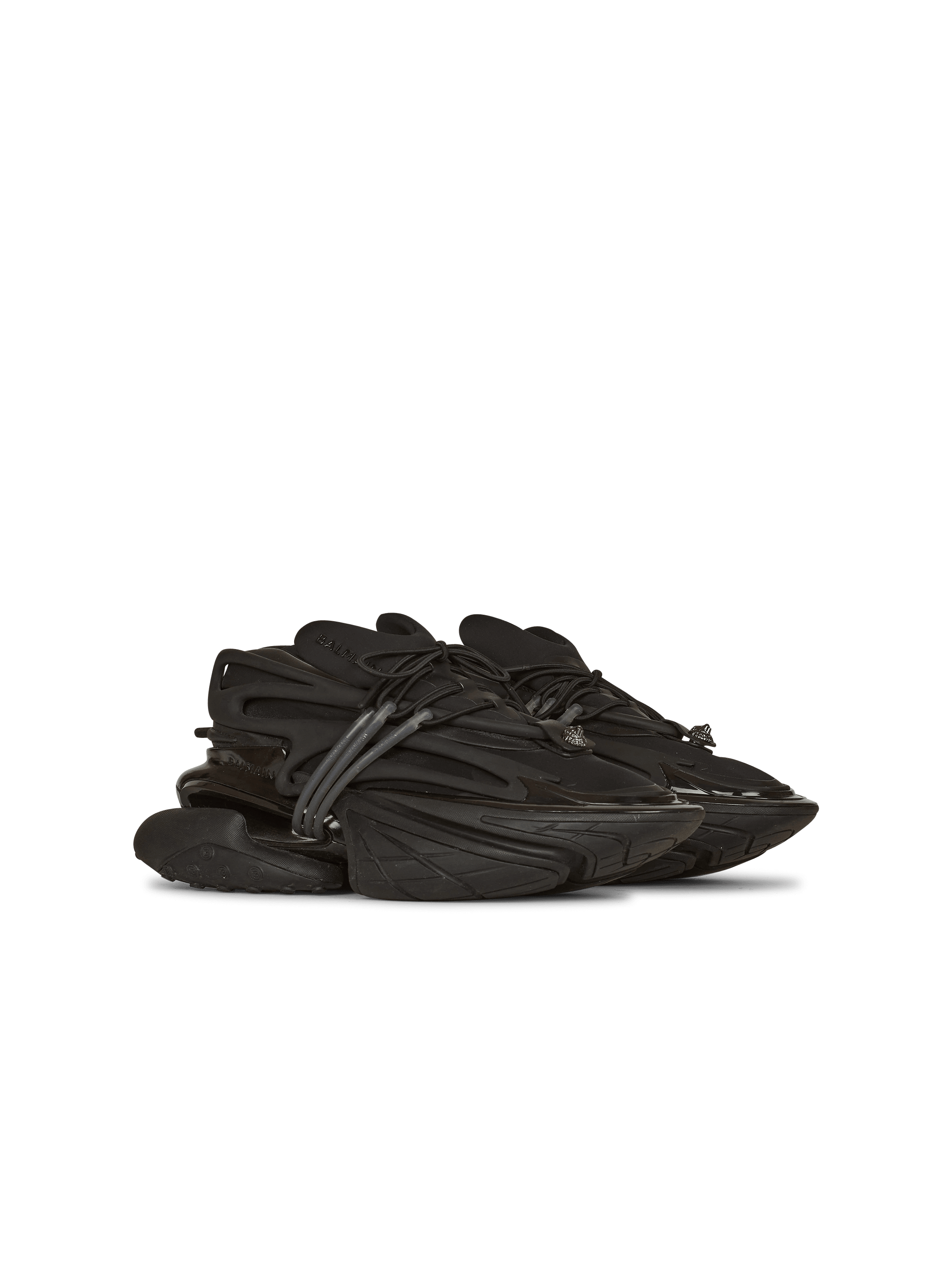 Balmain Men's Unicorn Sneakers - Black - Low-top Sneakers - 8