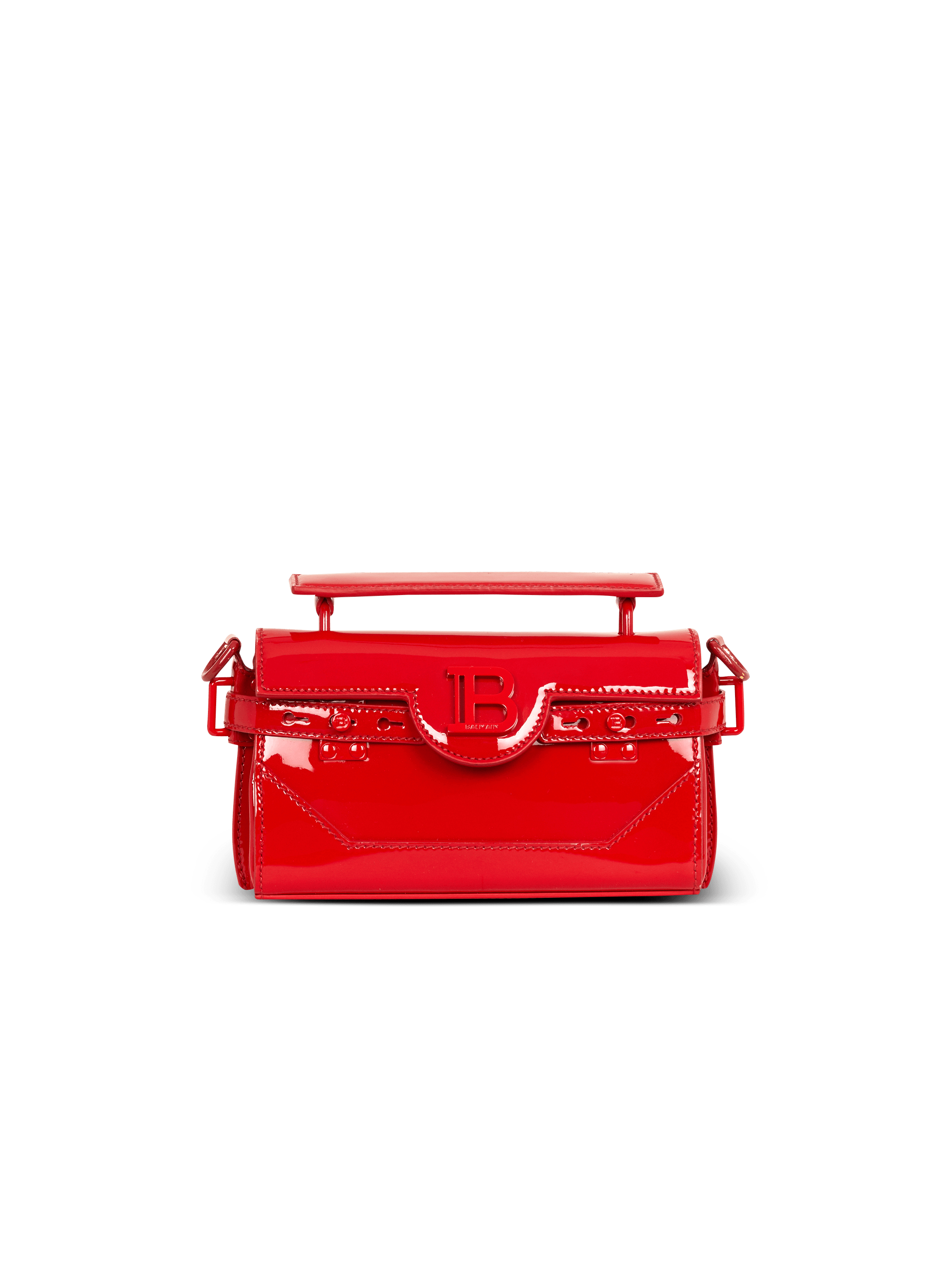 B-Buzz 19 patent leather bag red - Women