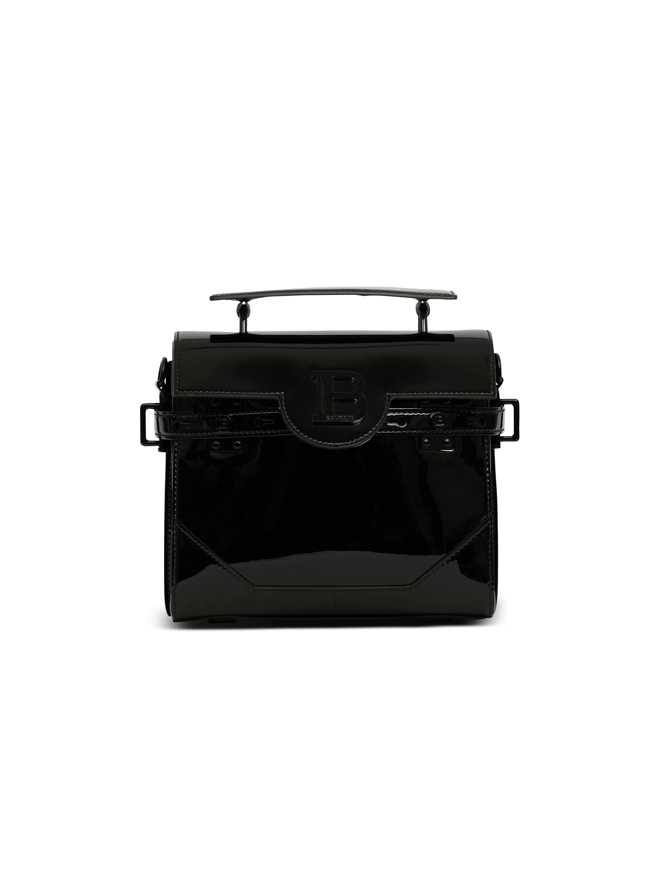 B-Buzz 23 patent leather bag