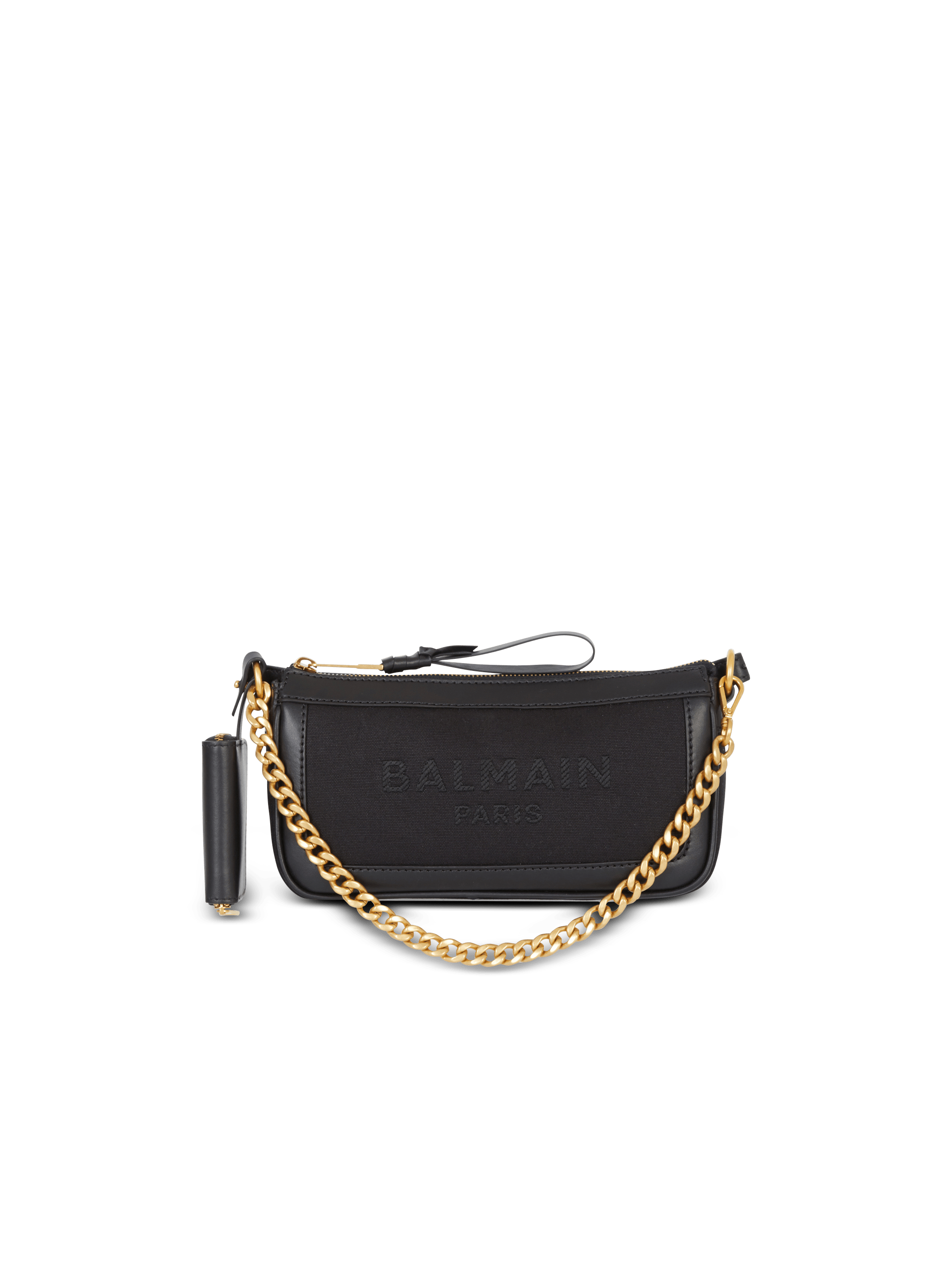 B-Army Pouch canvas and leather bag