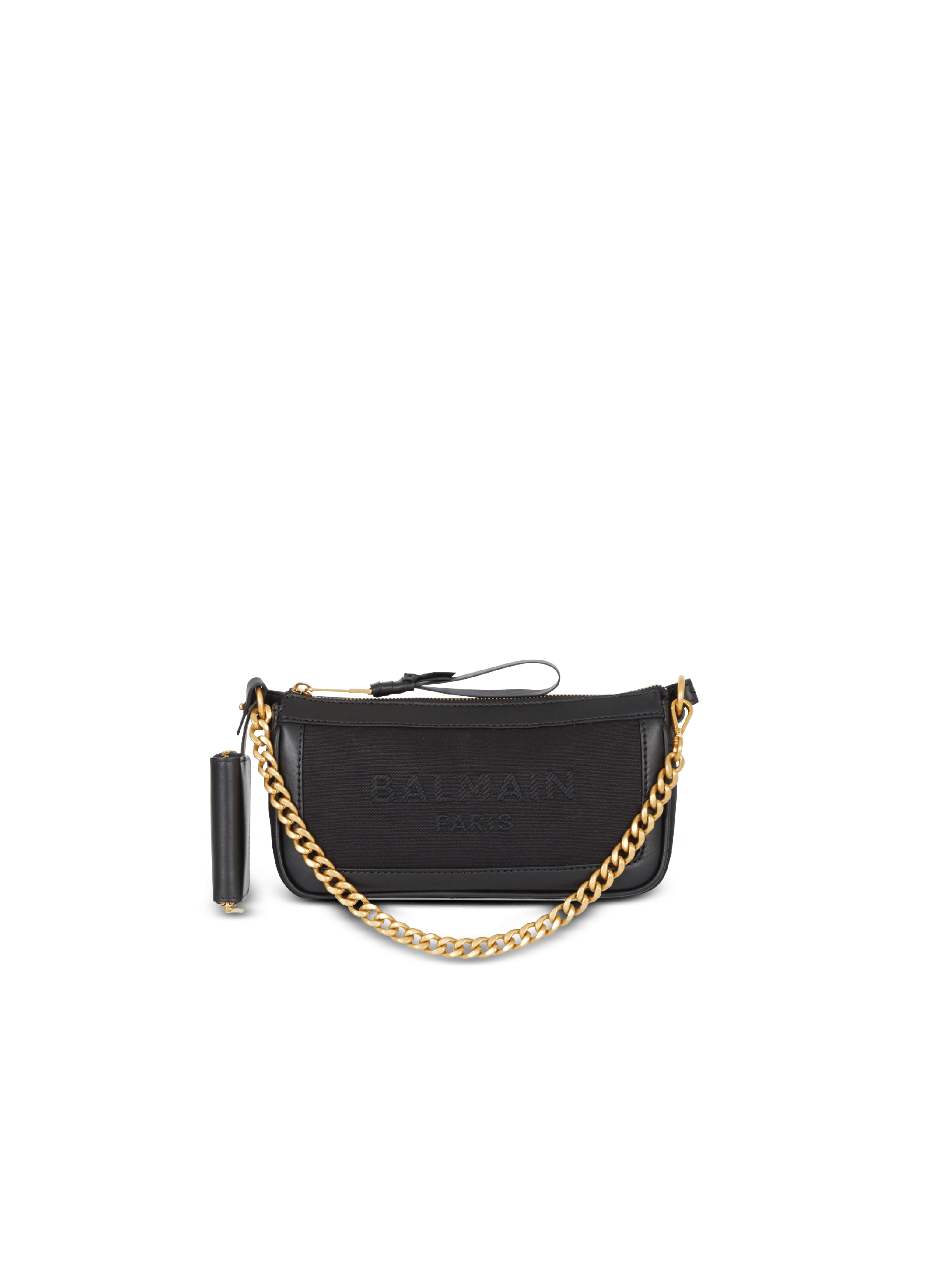 B Army Pouch canvas and leather bag