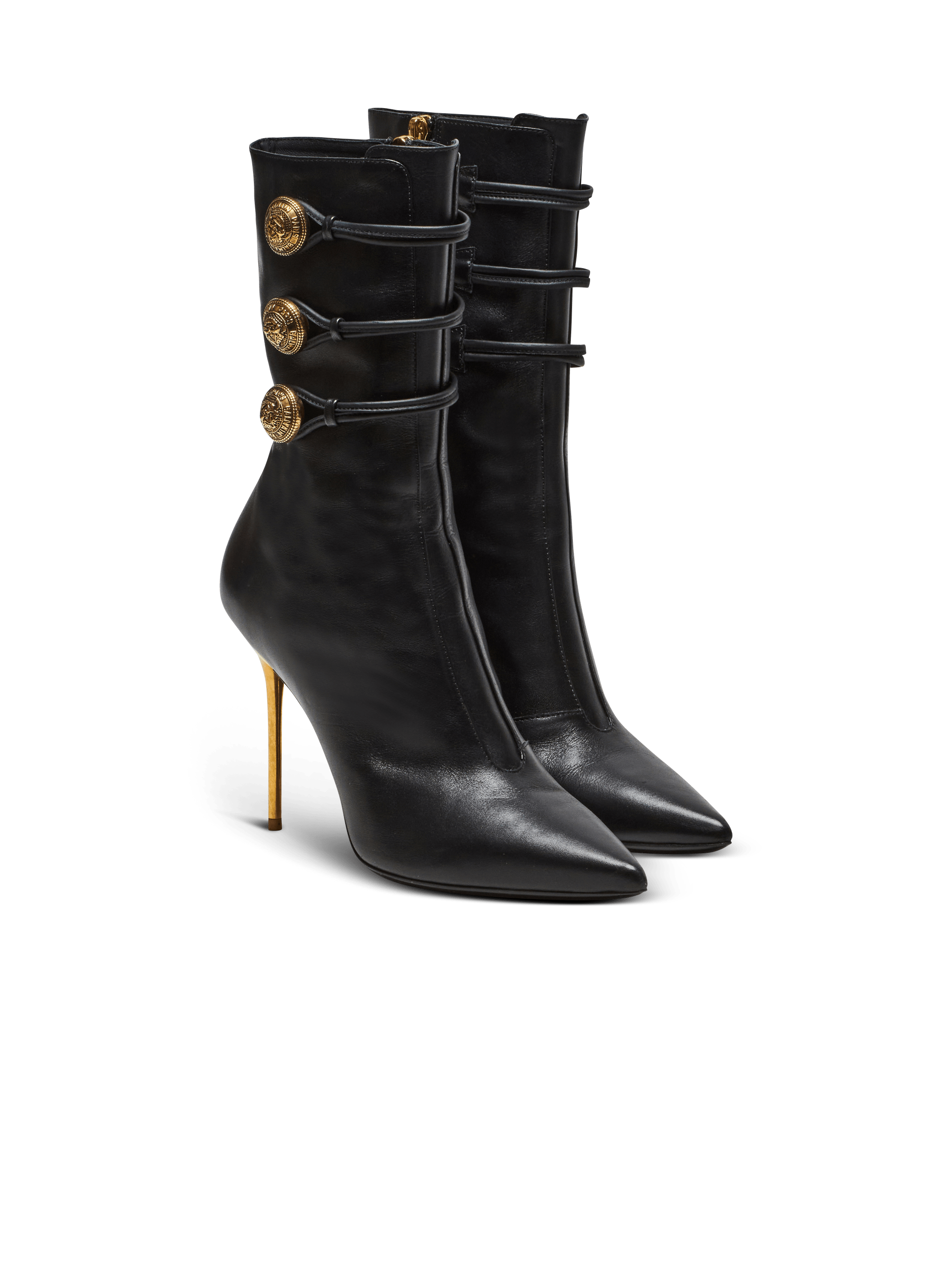 Alma leather ankle boots