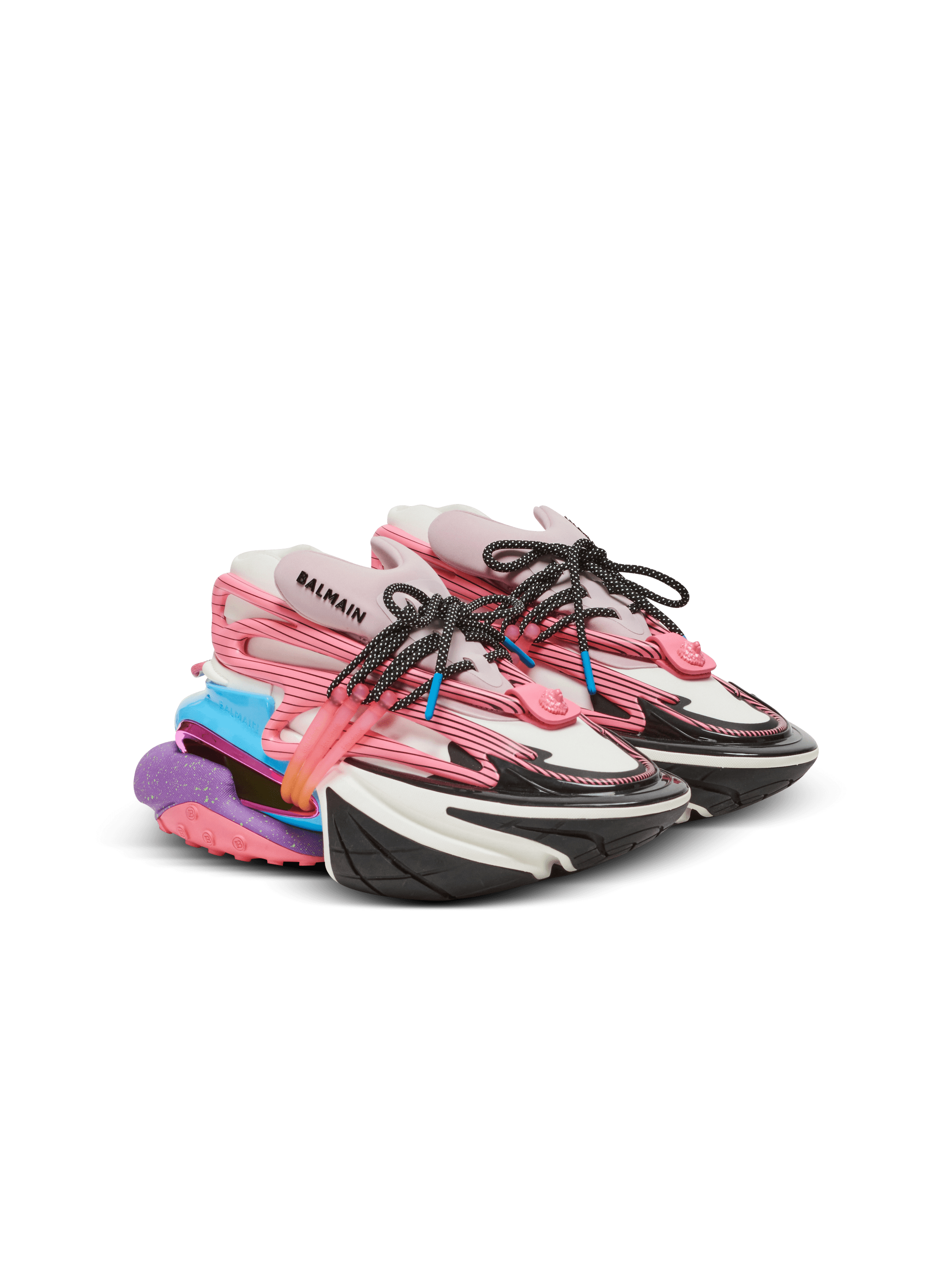 Sneakers Unicorn aus Neopren und Leder