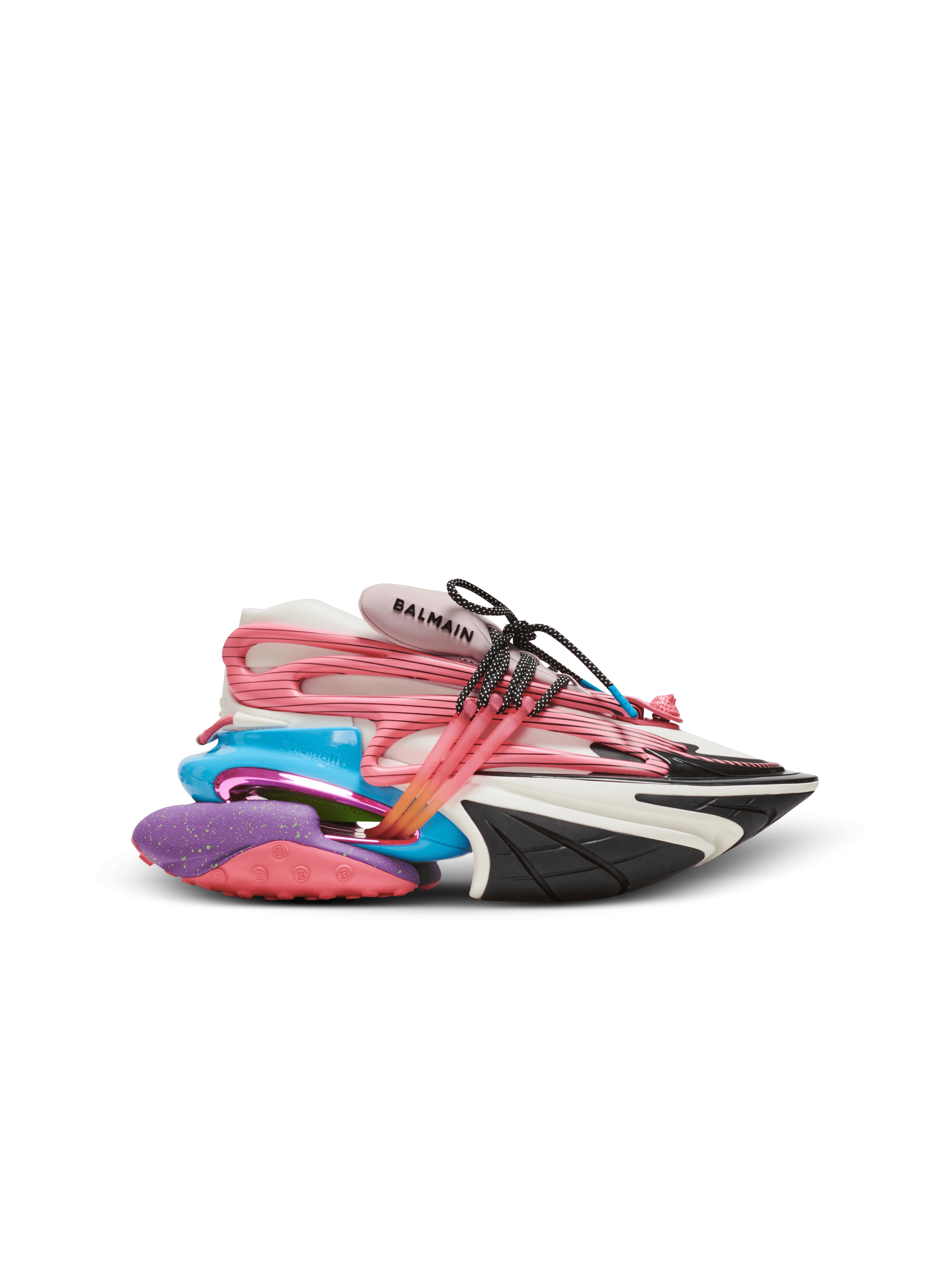 BALMAIN Colori misti unicorn sneakers