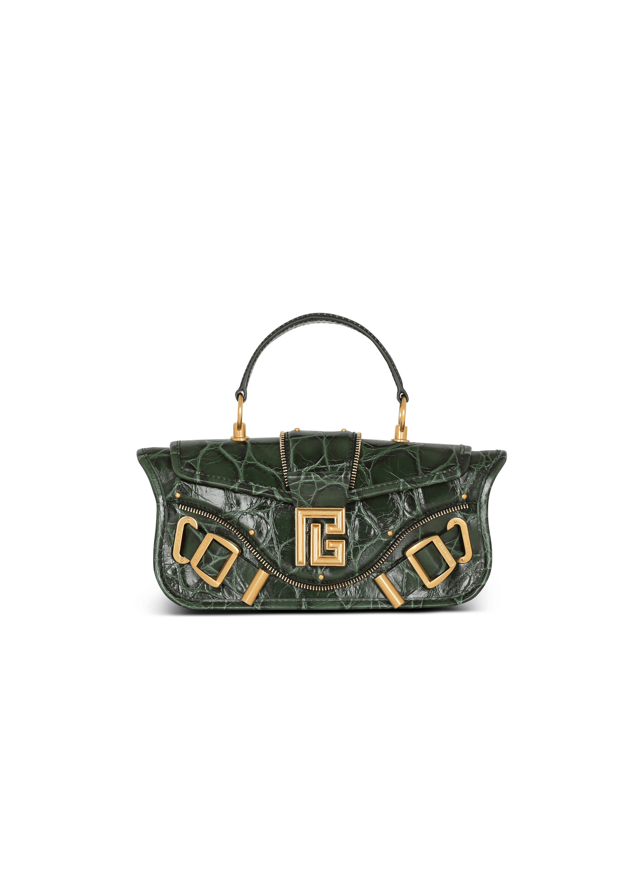 Bolso best sale baguette cocodrilo