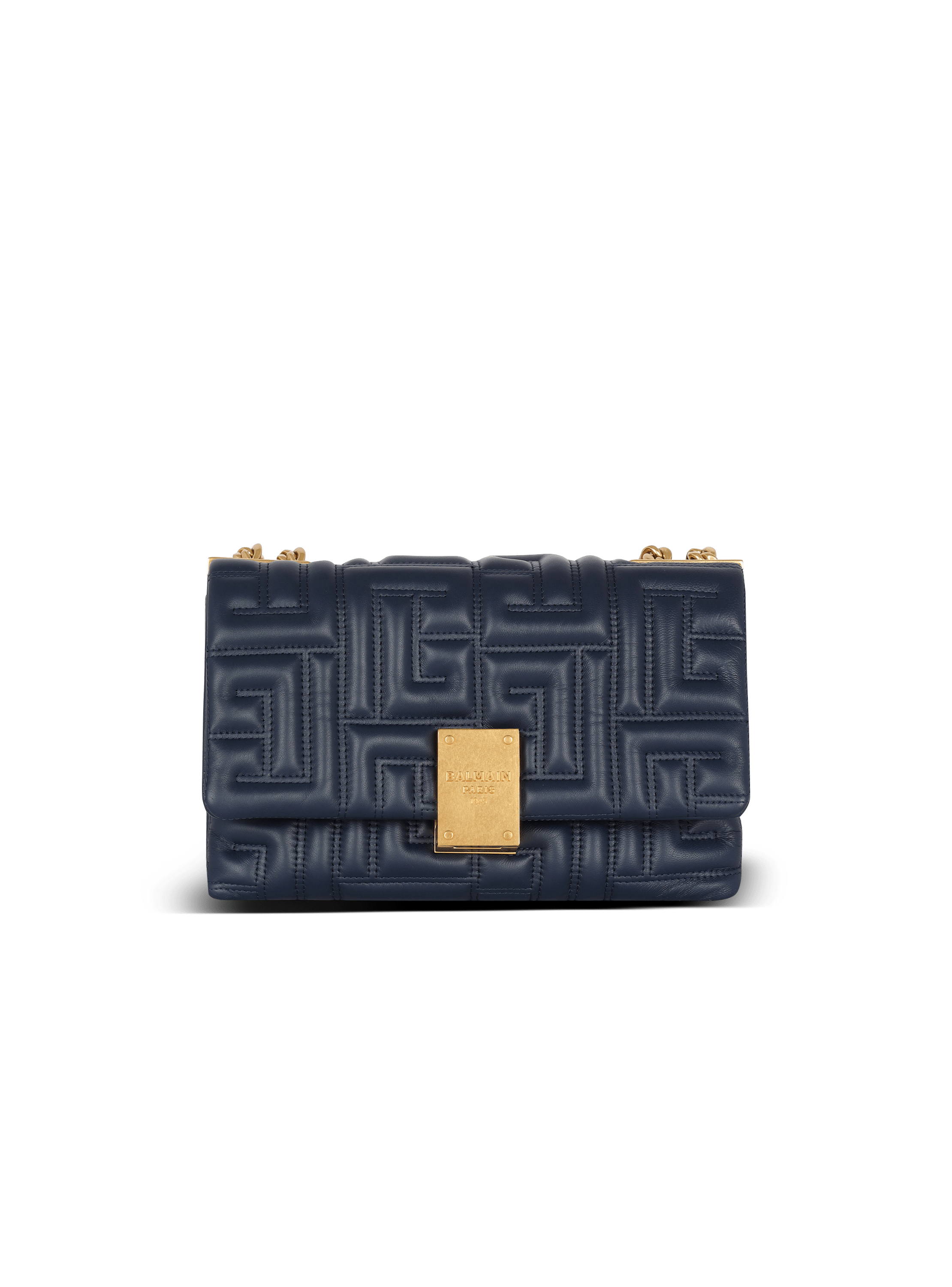 Balmain store purple purse