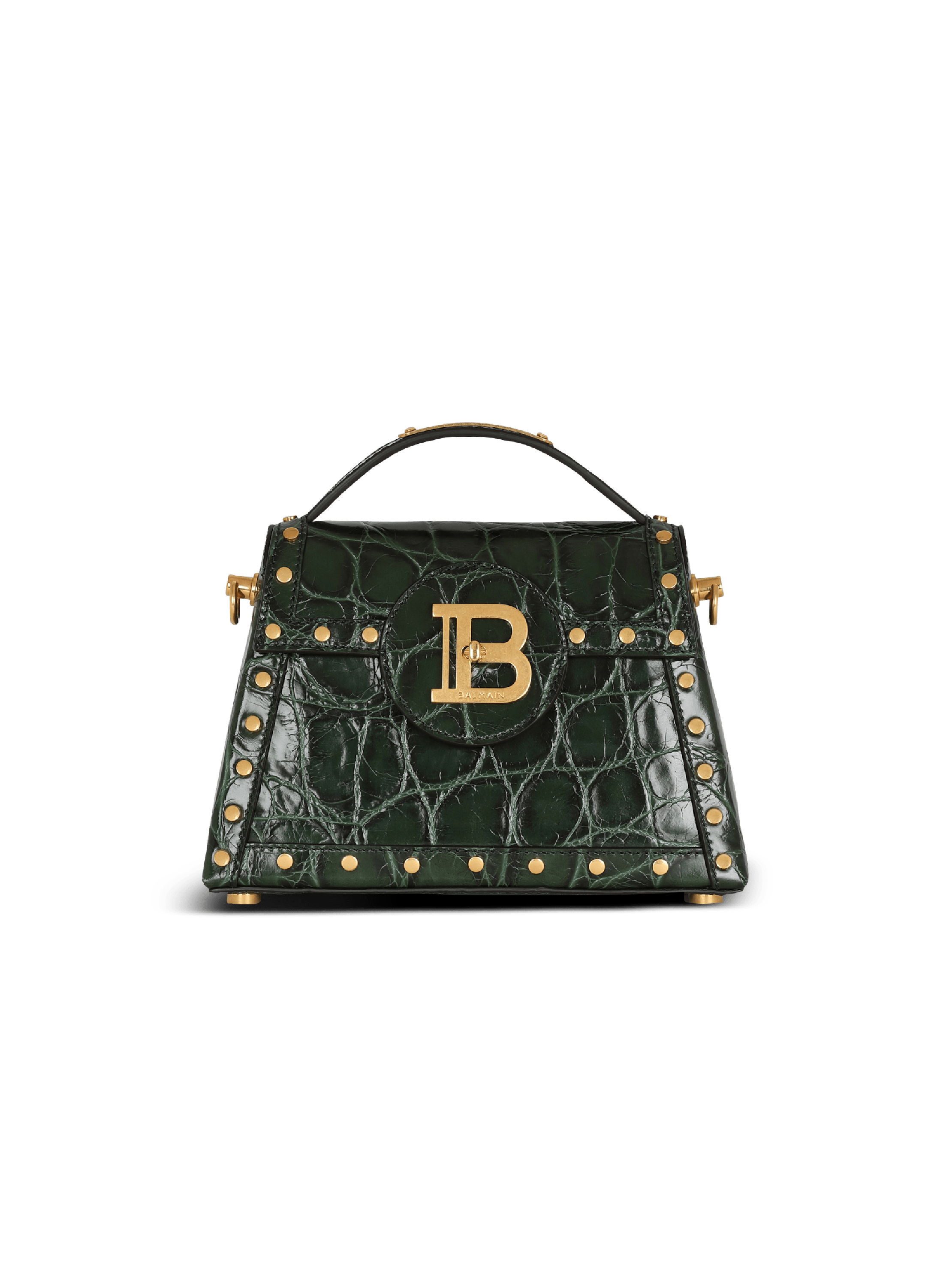 Tasche B-Buzz Dynasty aus Leder mit Krokodilmuster