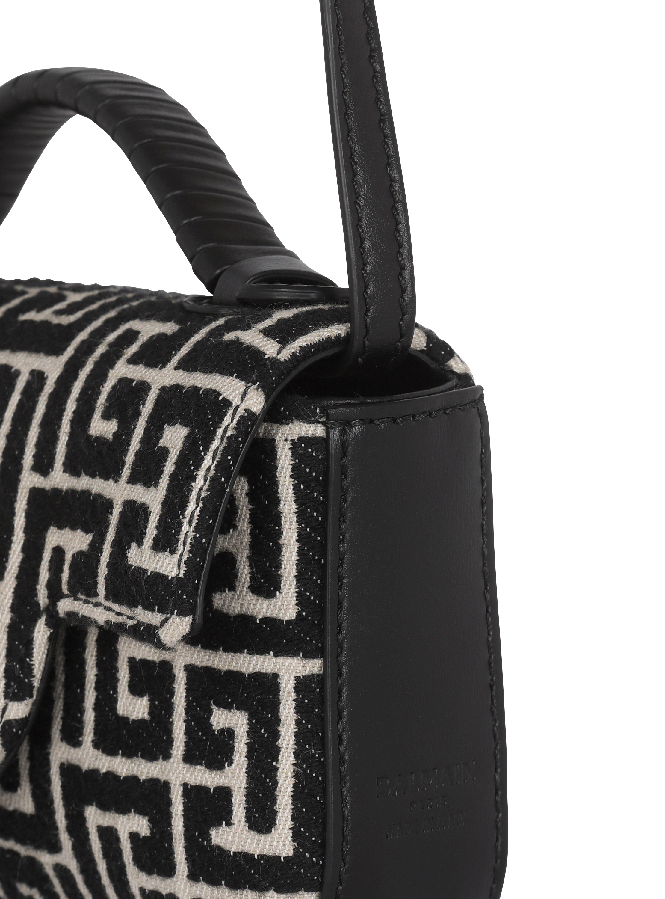 monogrammed jacquard shoulder bag, FENDI