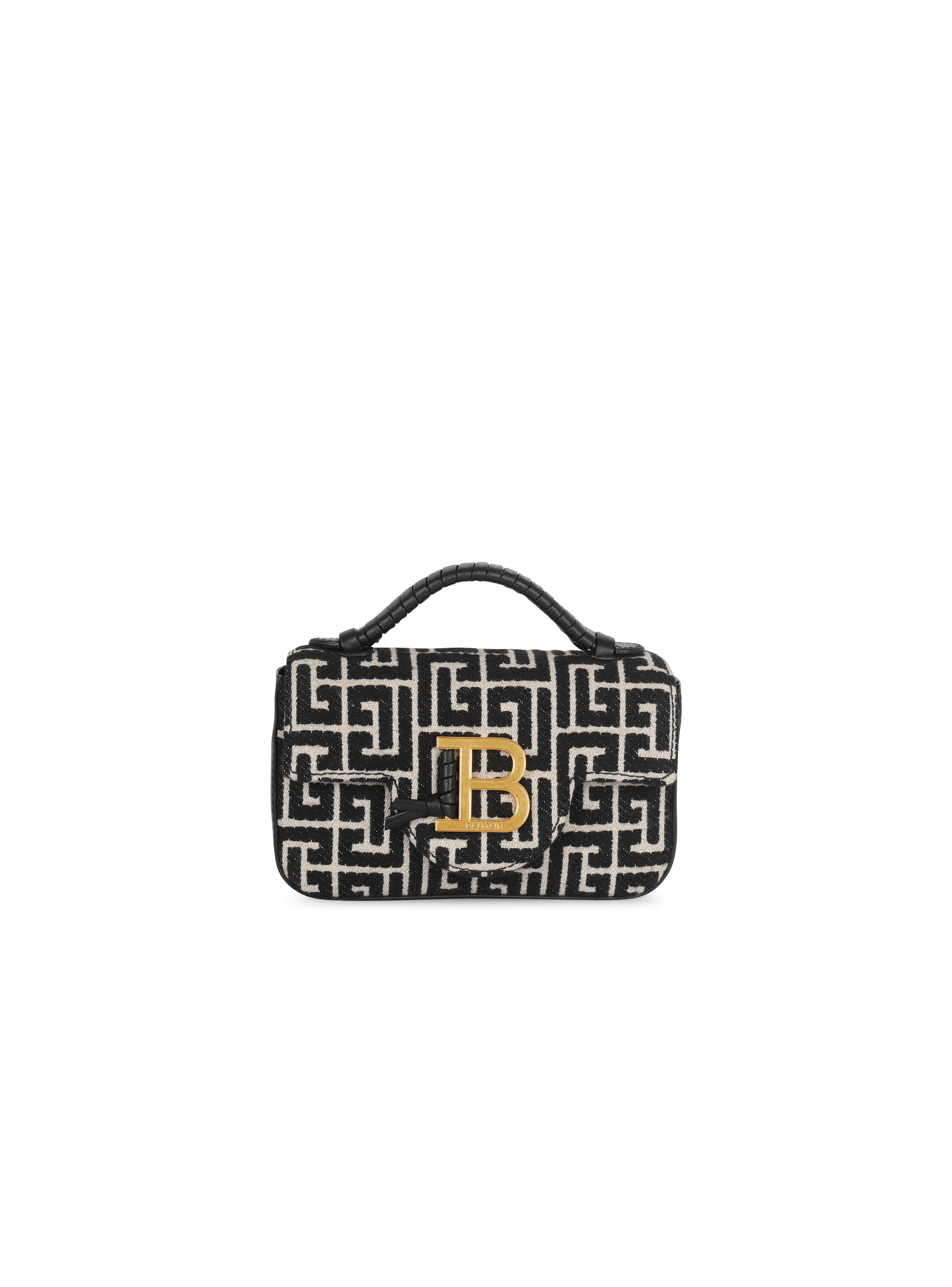 B-Buzz mini monogrammed jacquard bag